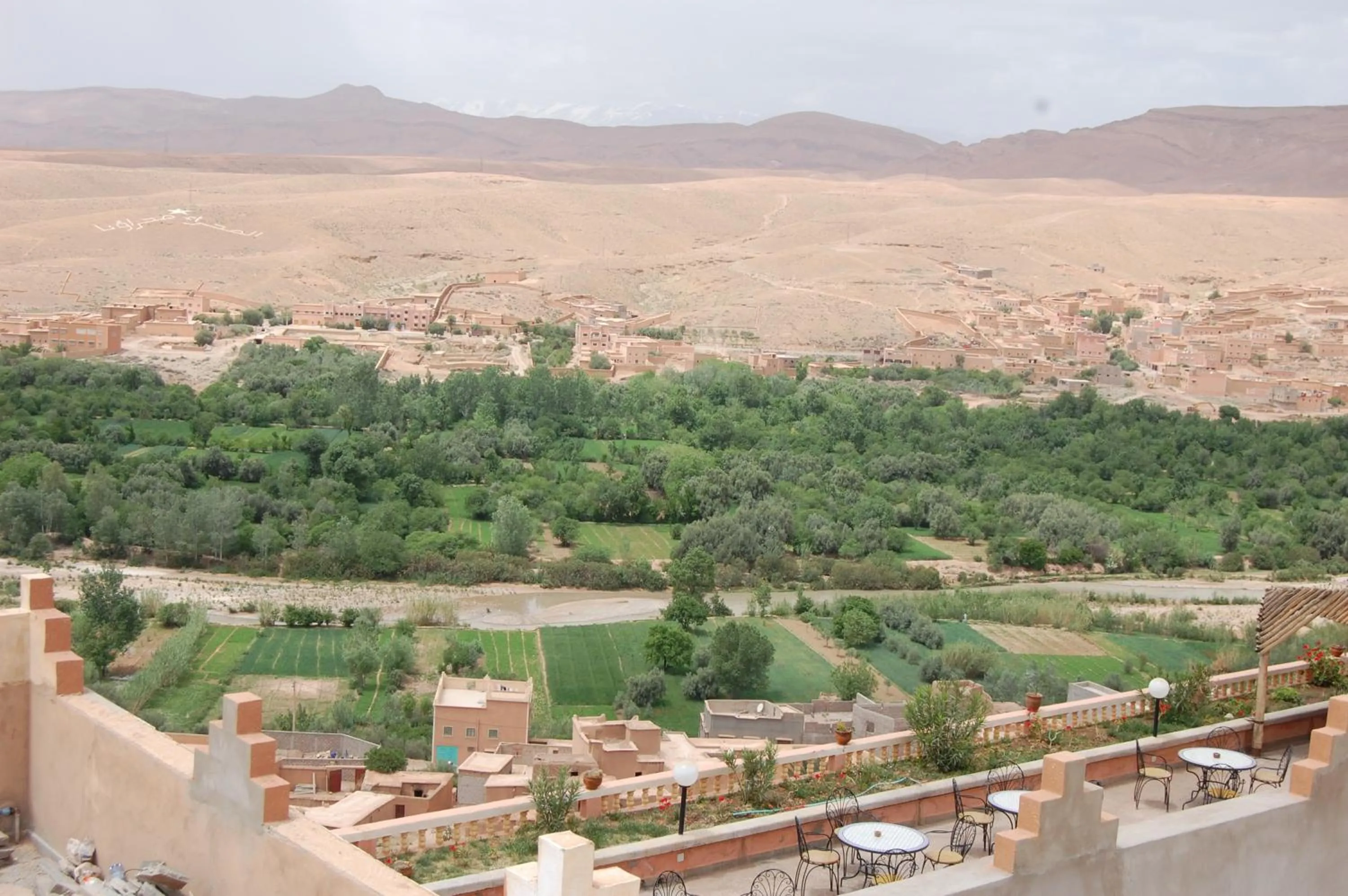 City view in La Kasbah De Dades
