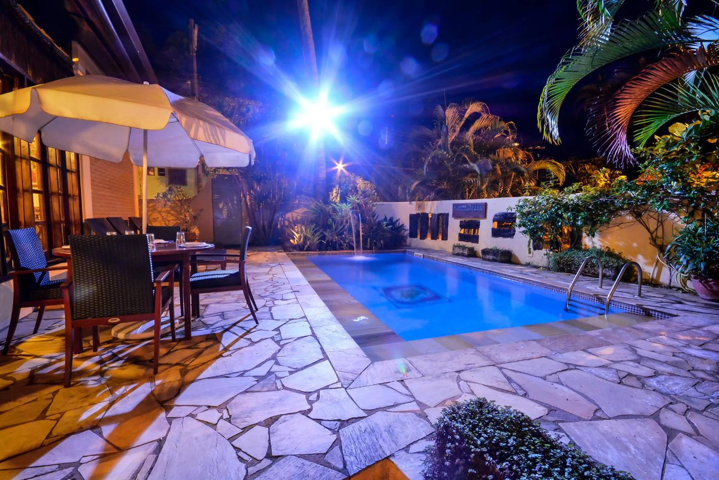 Night in Pousada Estalagem Casa Grande