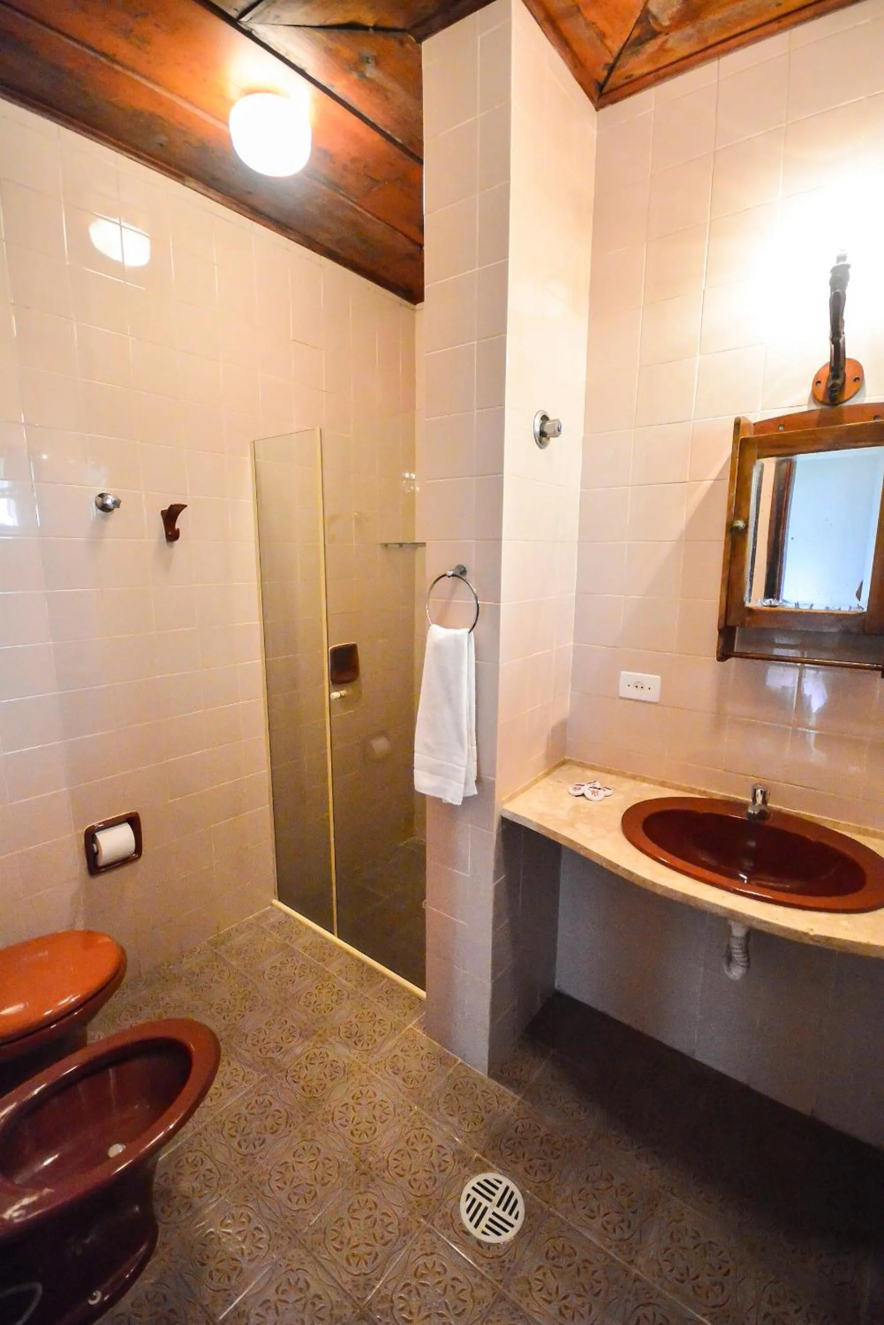 Bathroom in Pousada Estalagem Casa Grande