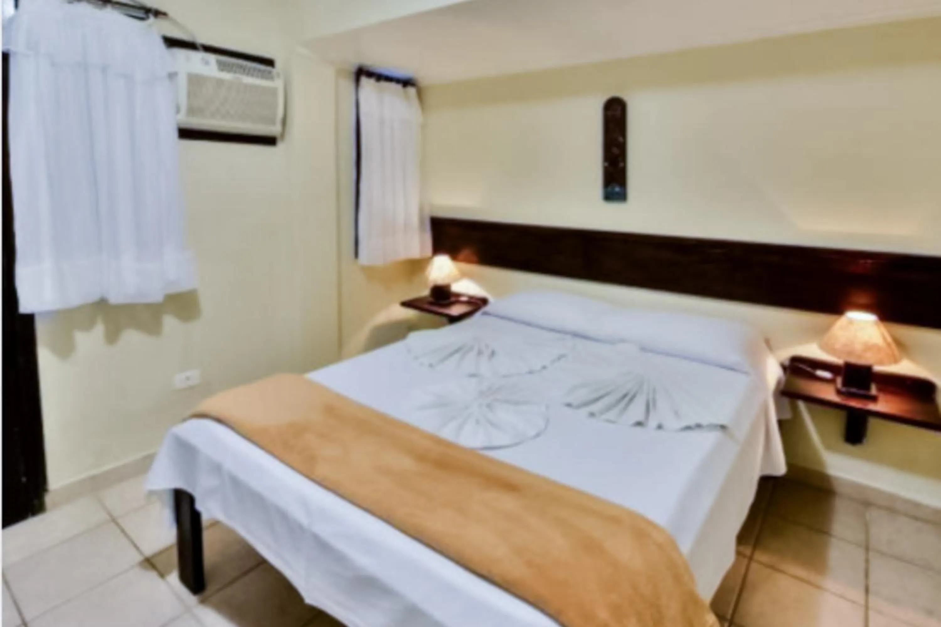 Bed in Pousada Estalagem Casa Grande