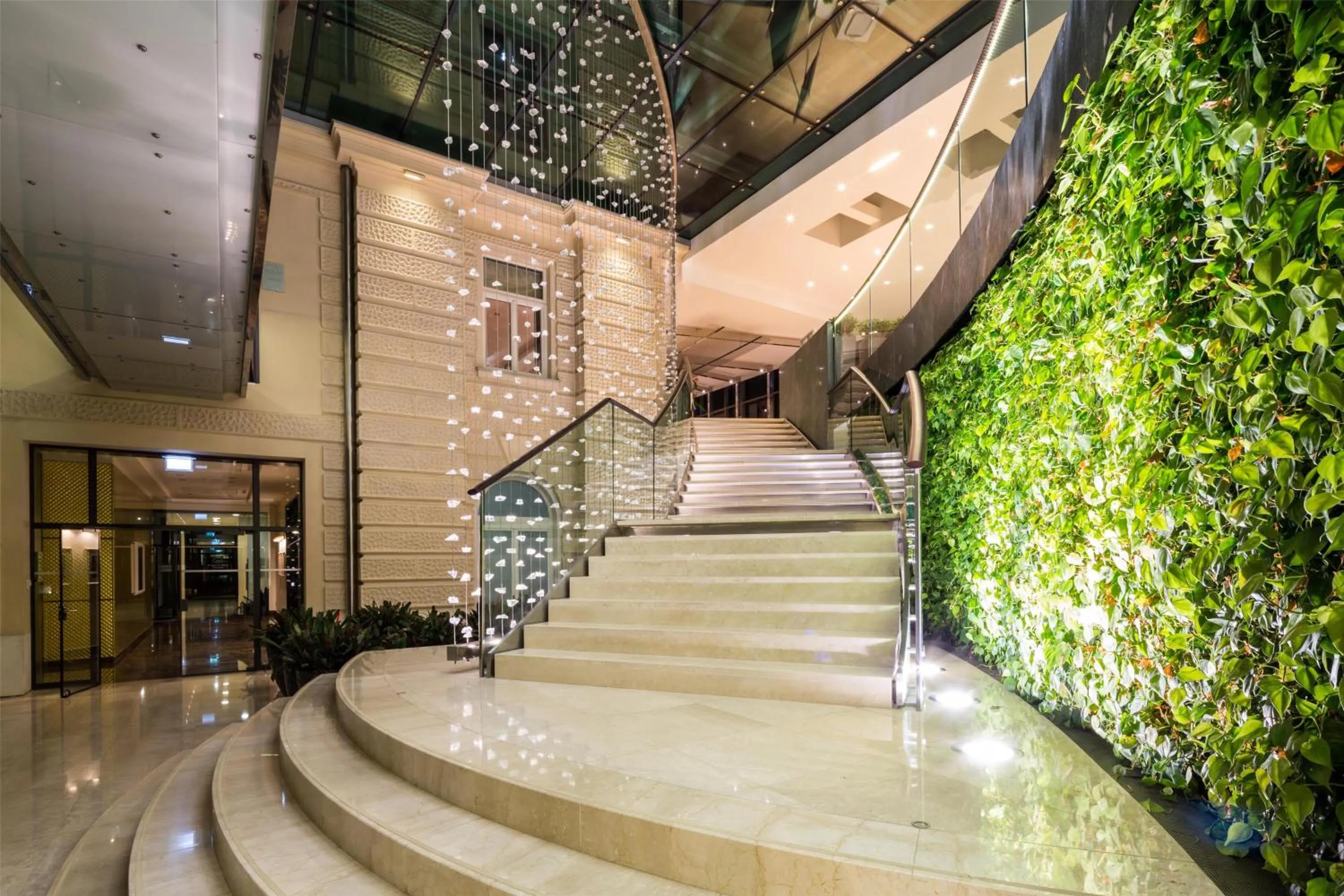 Lobby or reception in Hotel Kempinski Palace Portorož