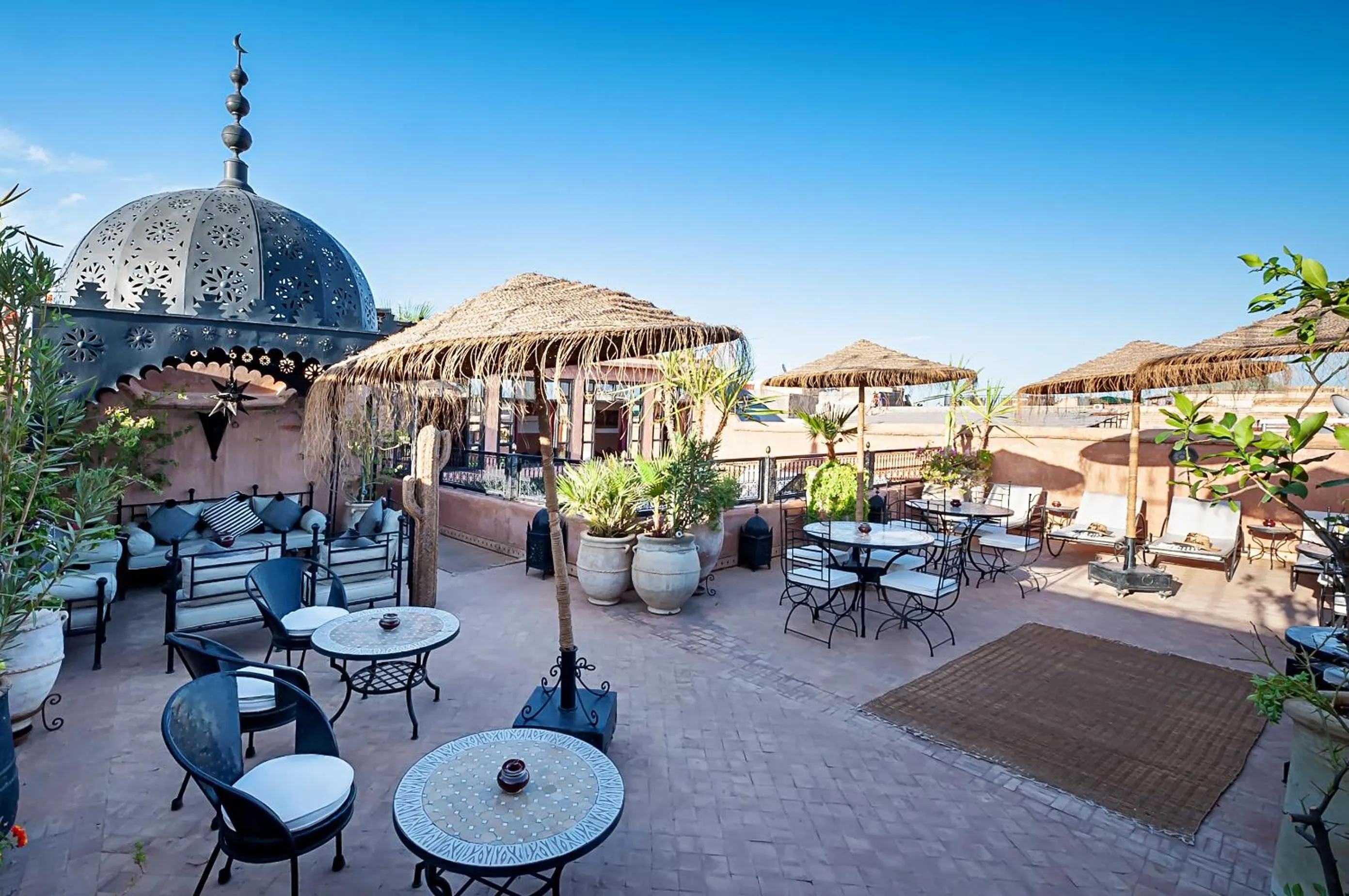 Patio in Riad Dar Nadwa