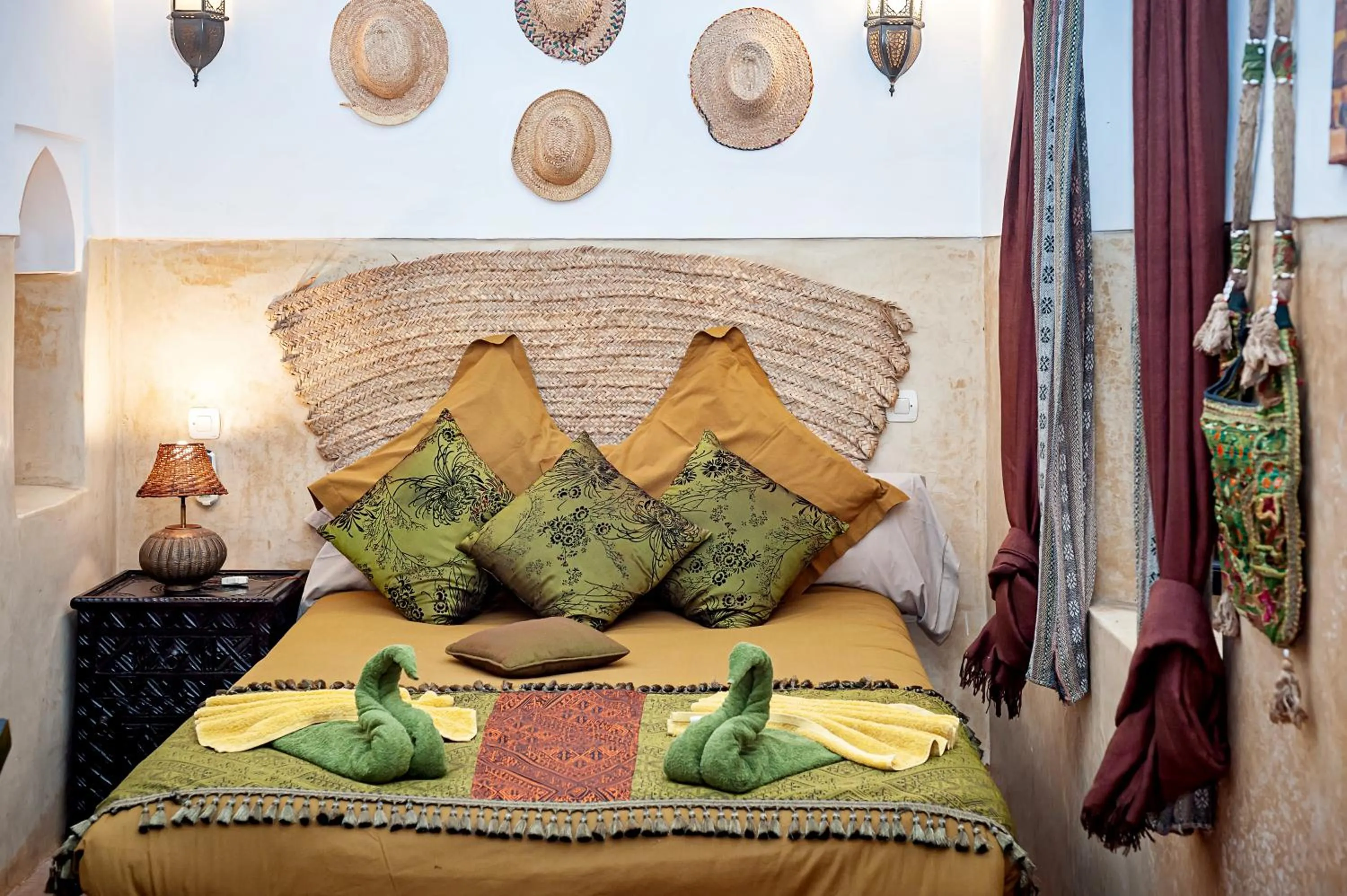 Bed in Riad Dar Nadwa