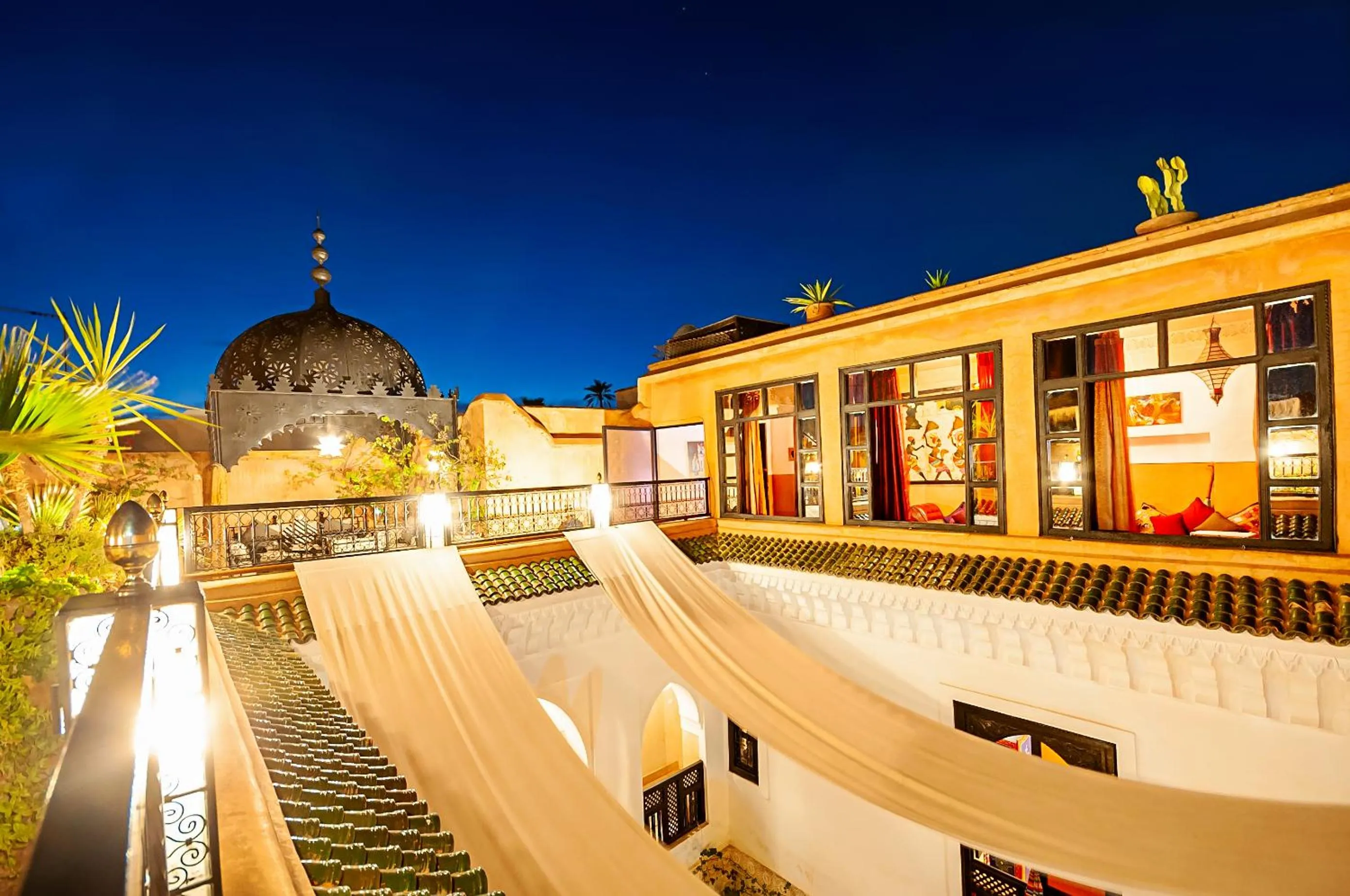 Patio in Riad Dar Nadwa