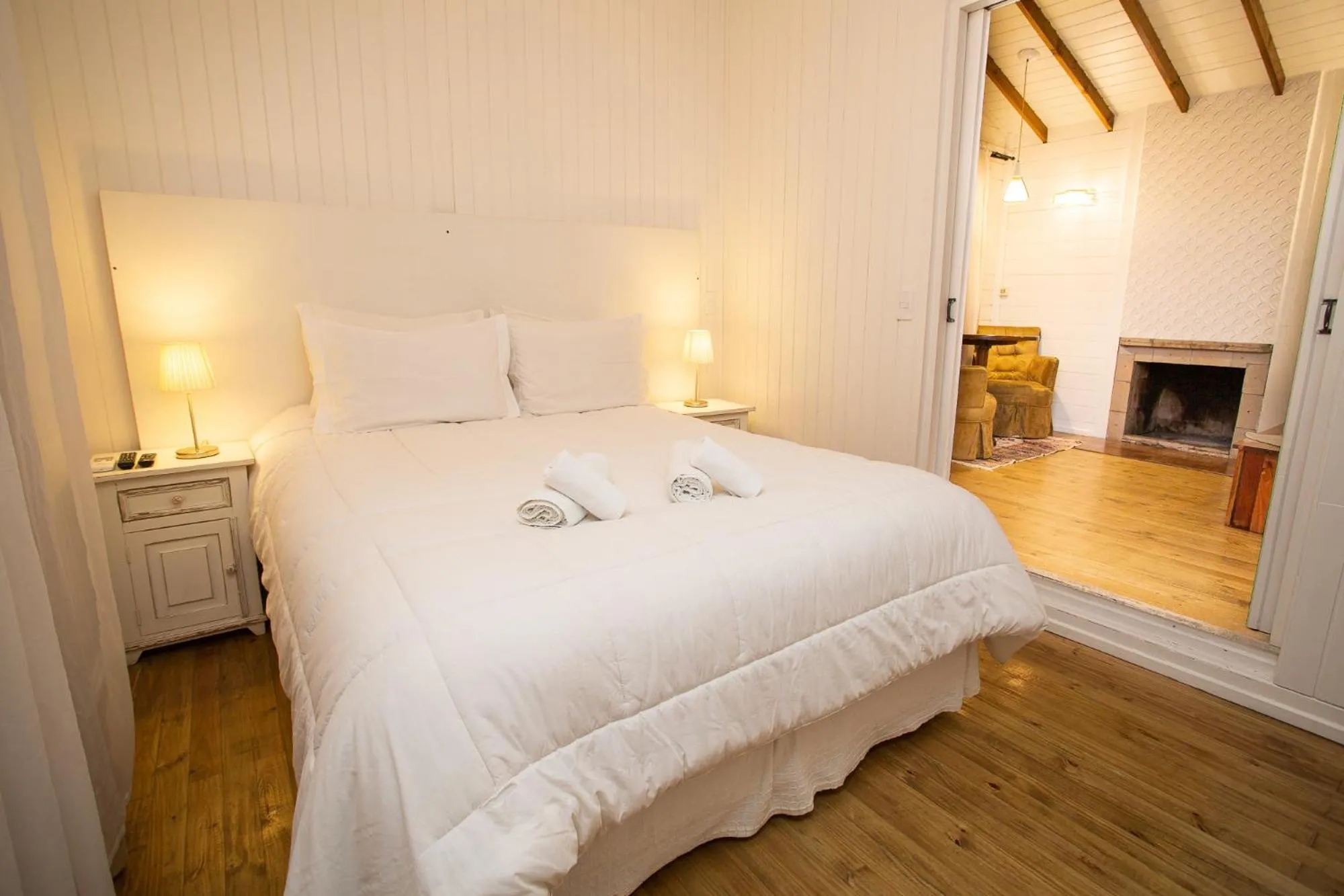 Bed in Pousada Pedra Preta