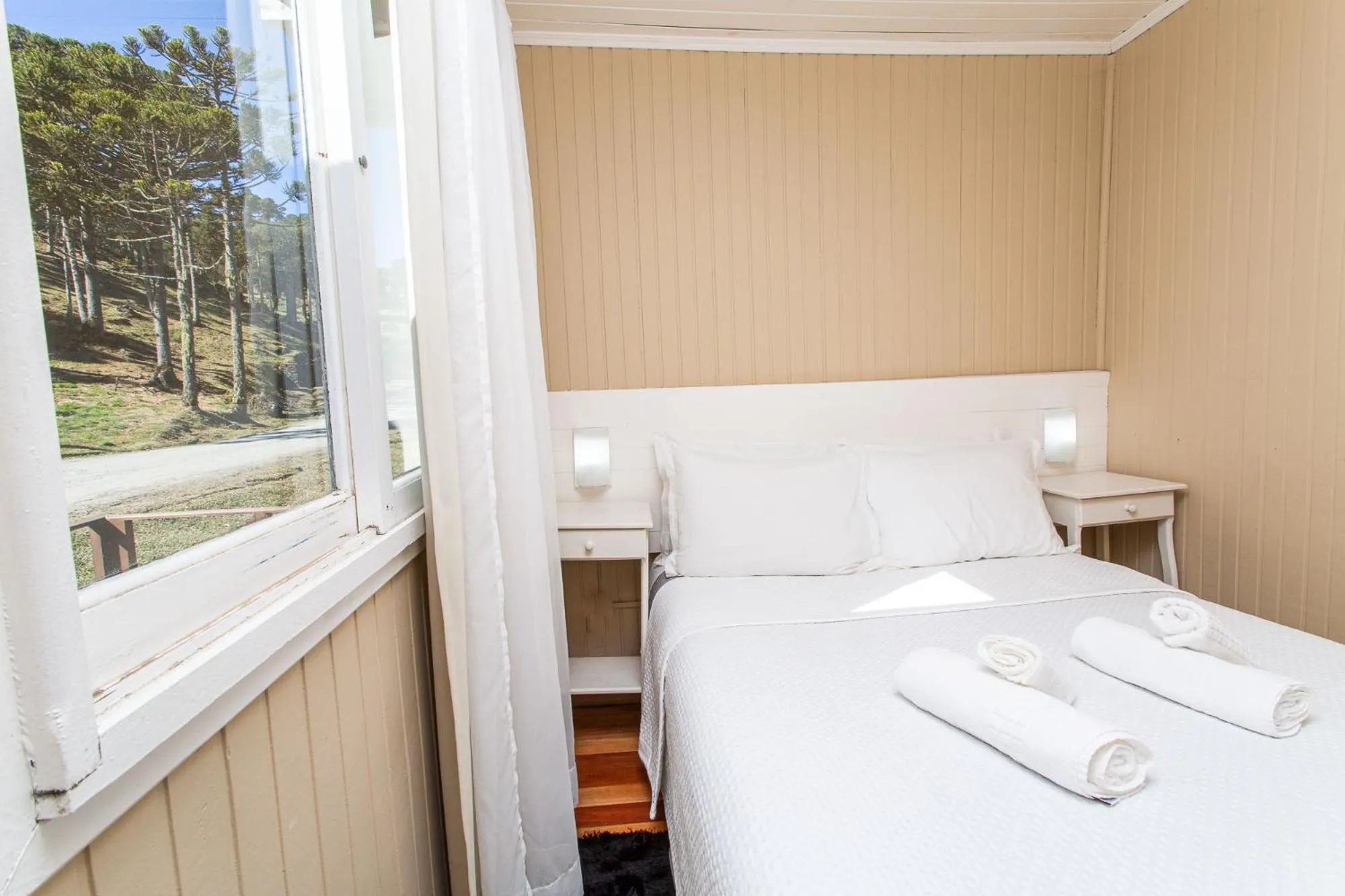 Bed in Pousada Pedra Preta