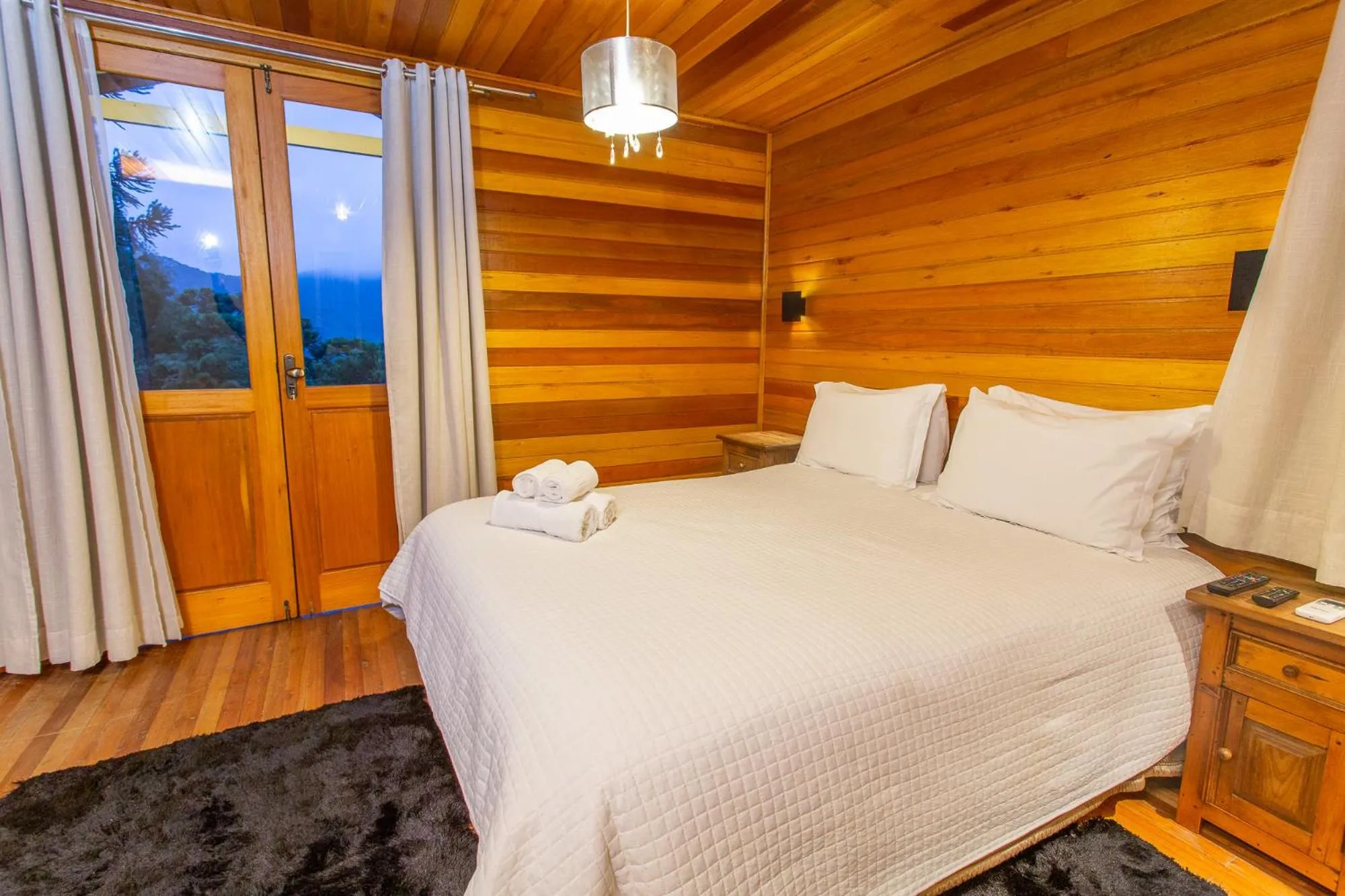 Bed in Pousada Pedra Preta