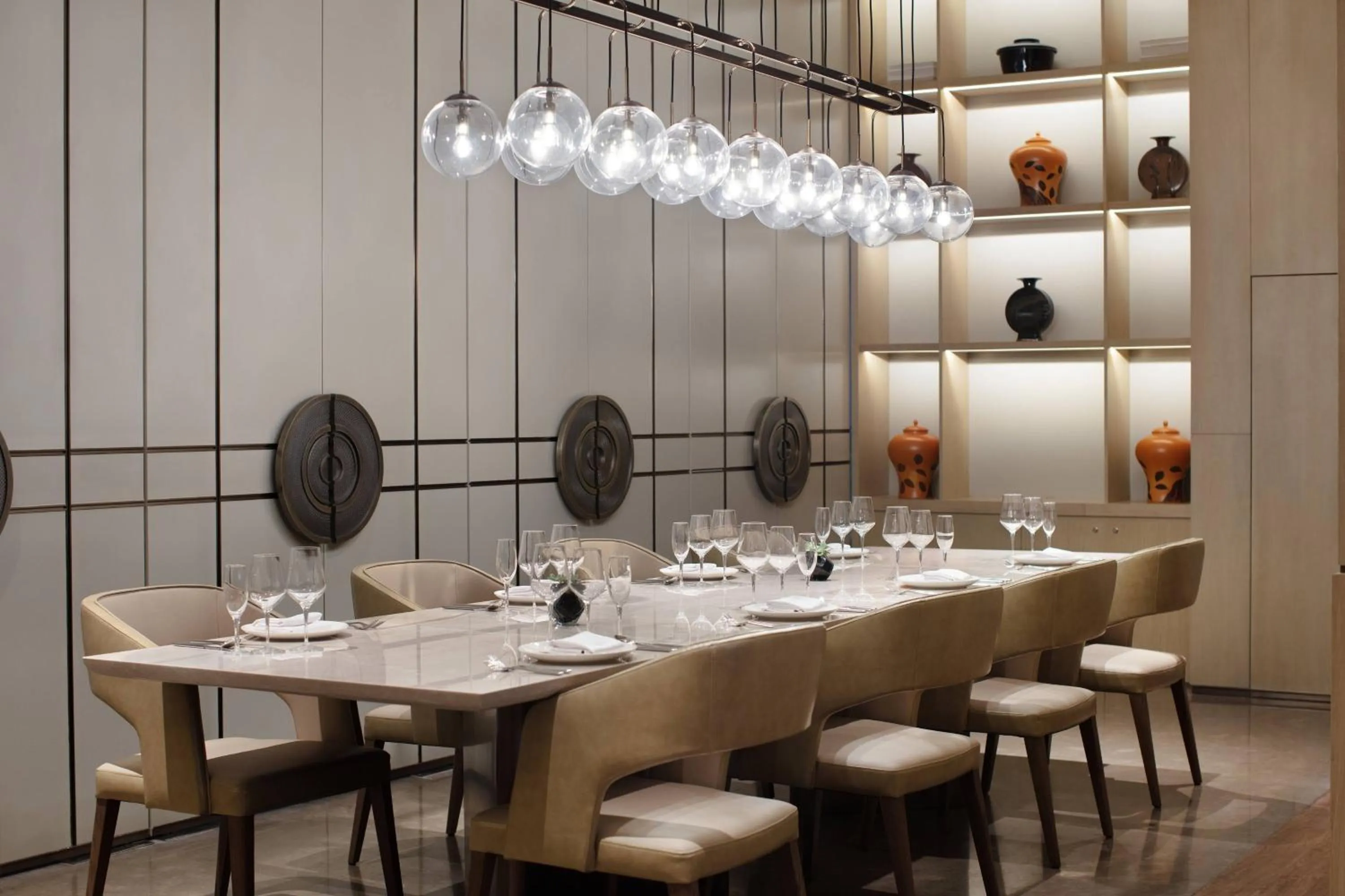 Kitchen or kitchenette in Wuxi Marriott Hotel Lihu Lake