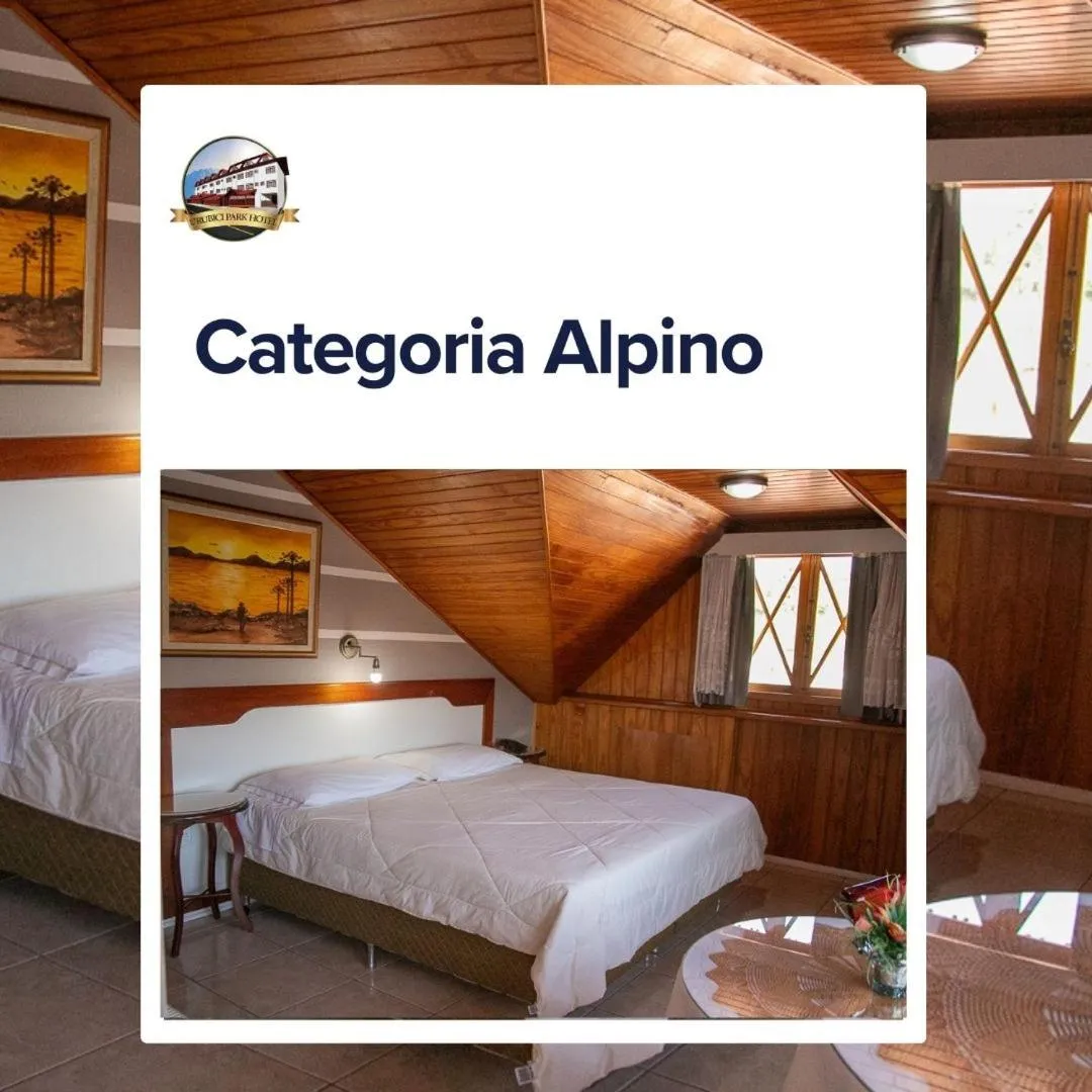 Bed in Urubici Park Hotel