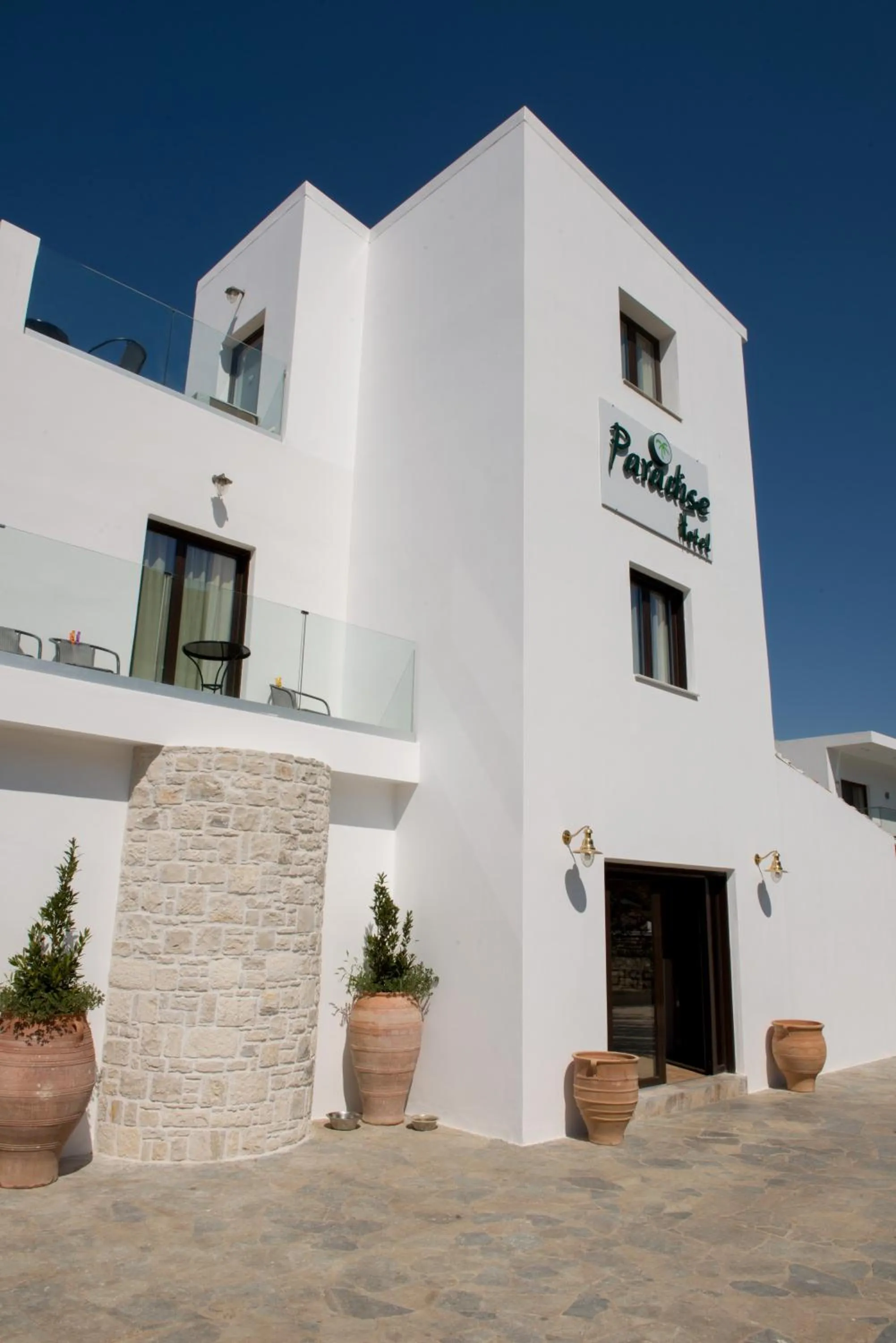 Property building in Paradise Matala Hotel