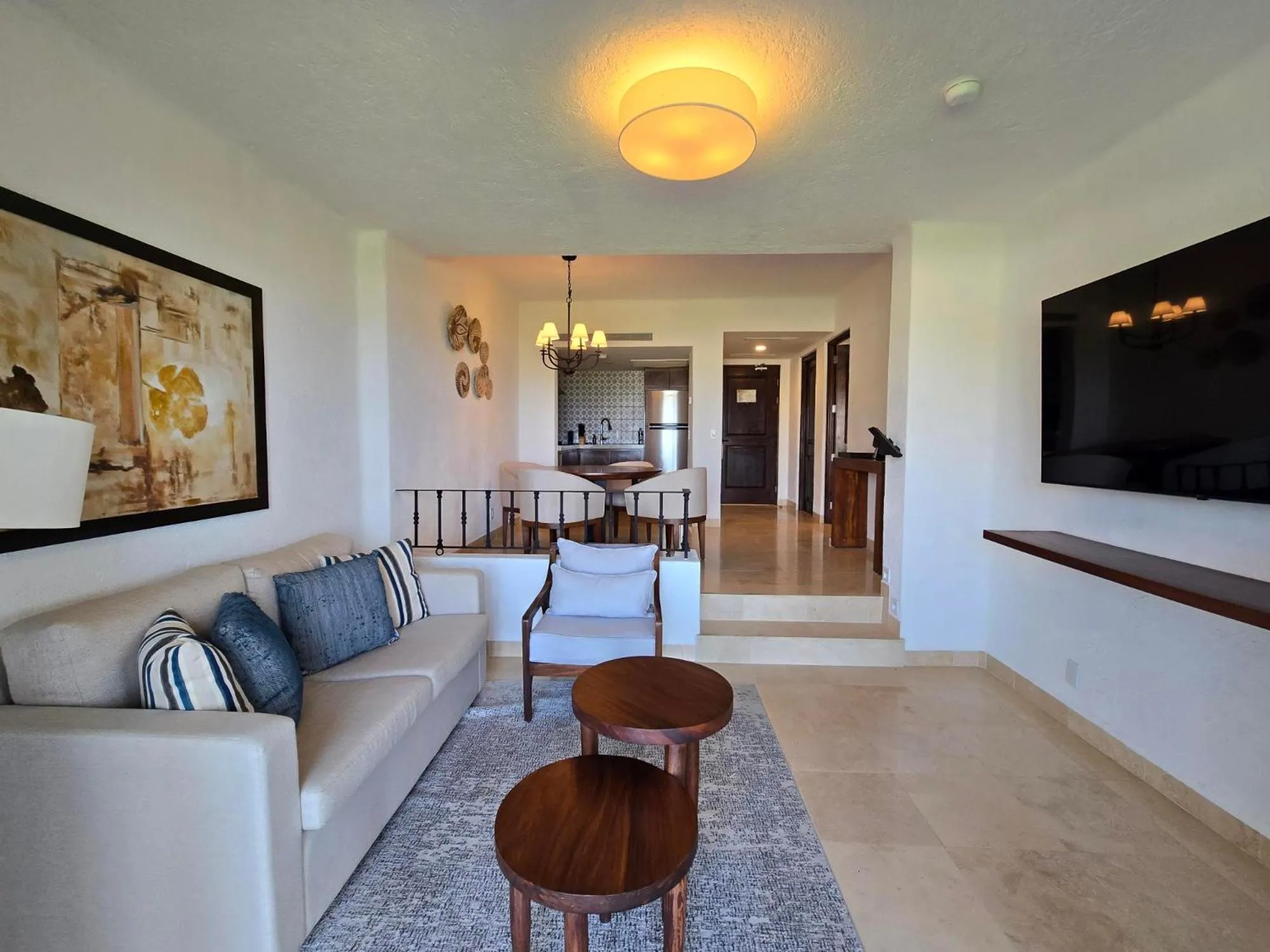 Living room in Zoetry Casa del Mar Los Cabos