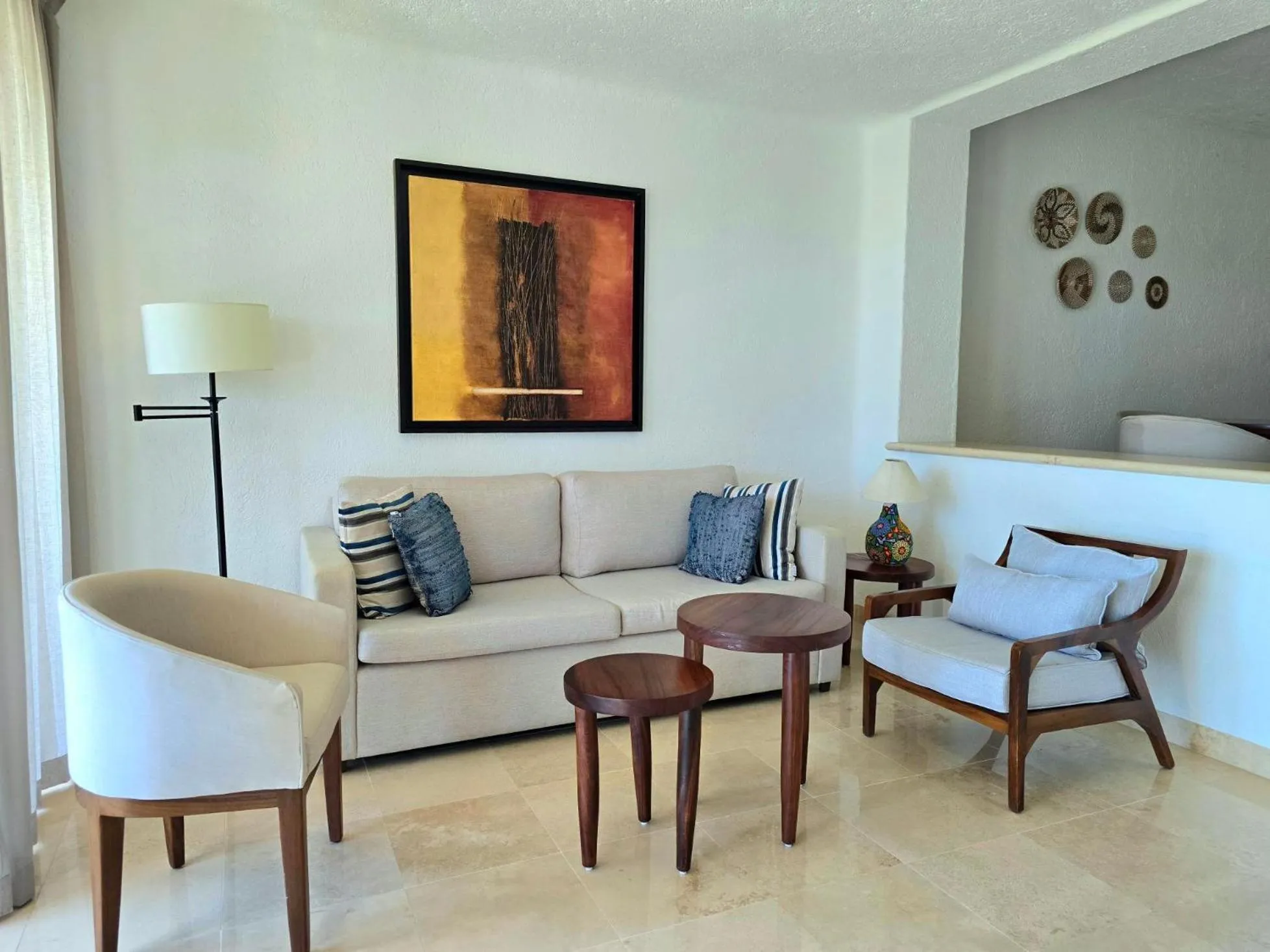 Living room in Zoetry Casa del Mar Los Cabos