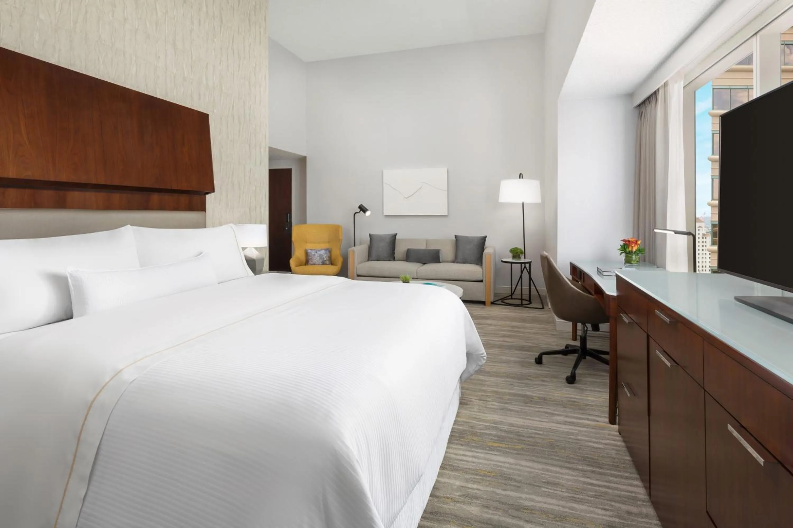 Bedroom, Bed in The Westin Long Beach