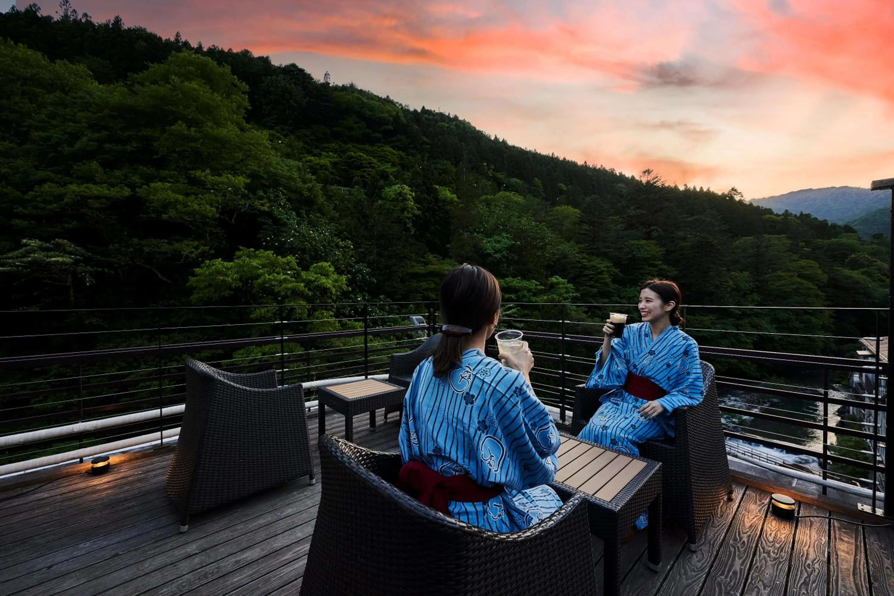 Balcony/Terrace in Shima-Onsen Toshimaya