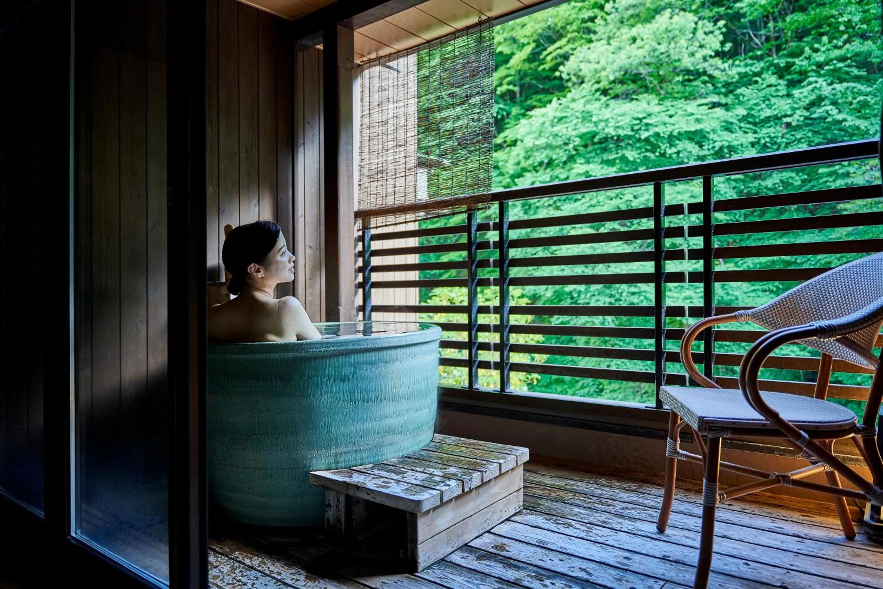 Hot Spring Bath in Shima-Onsen Toshimaya