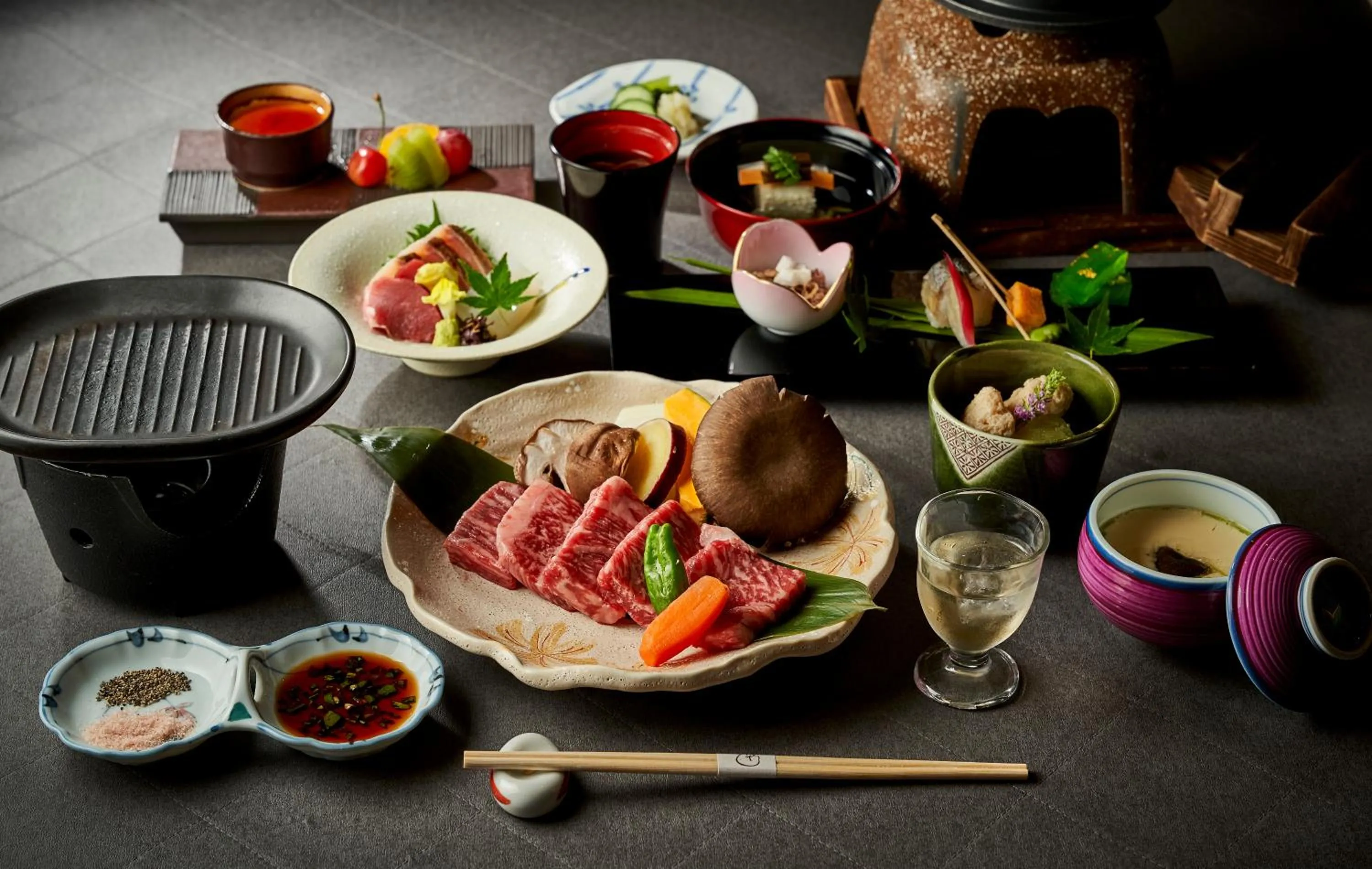 Dinner in Shima-Onsen Toshimaya