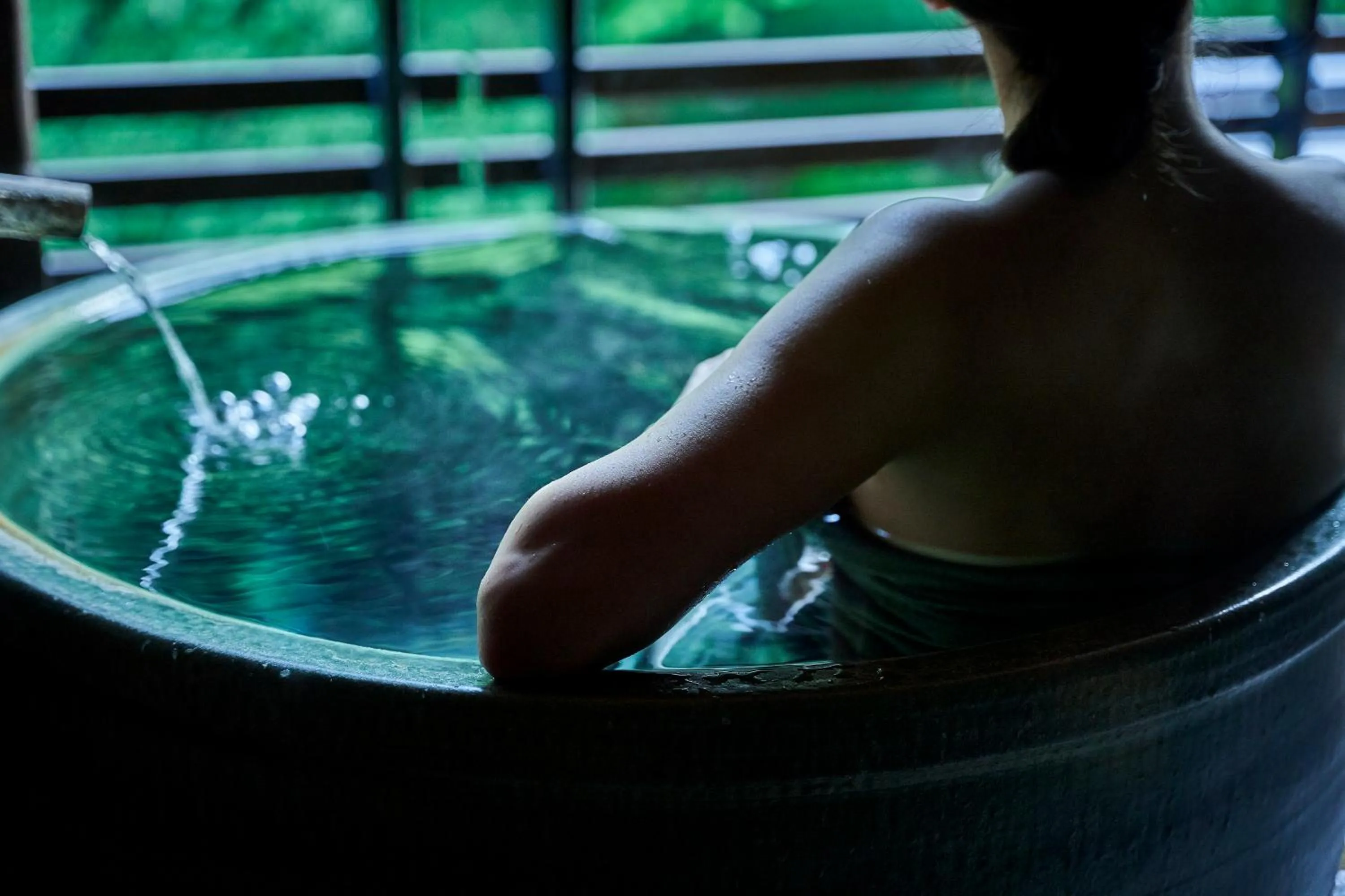 Hot Spring Bath in Shima-Onsen Toshimaya