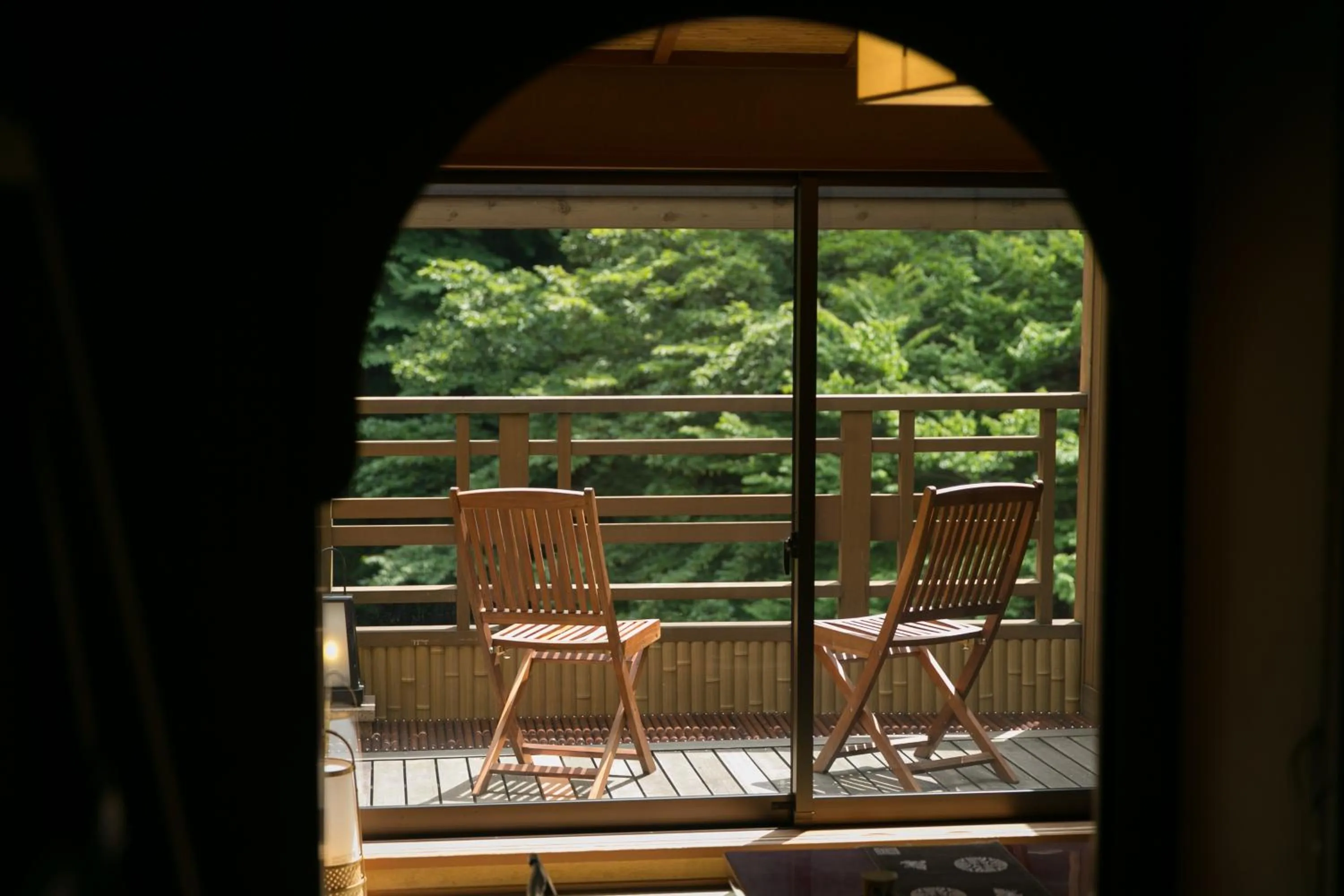 Balcony/Terrace in Shima-Onsen Toshimaya