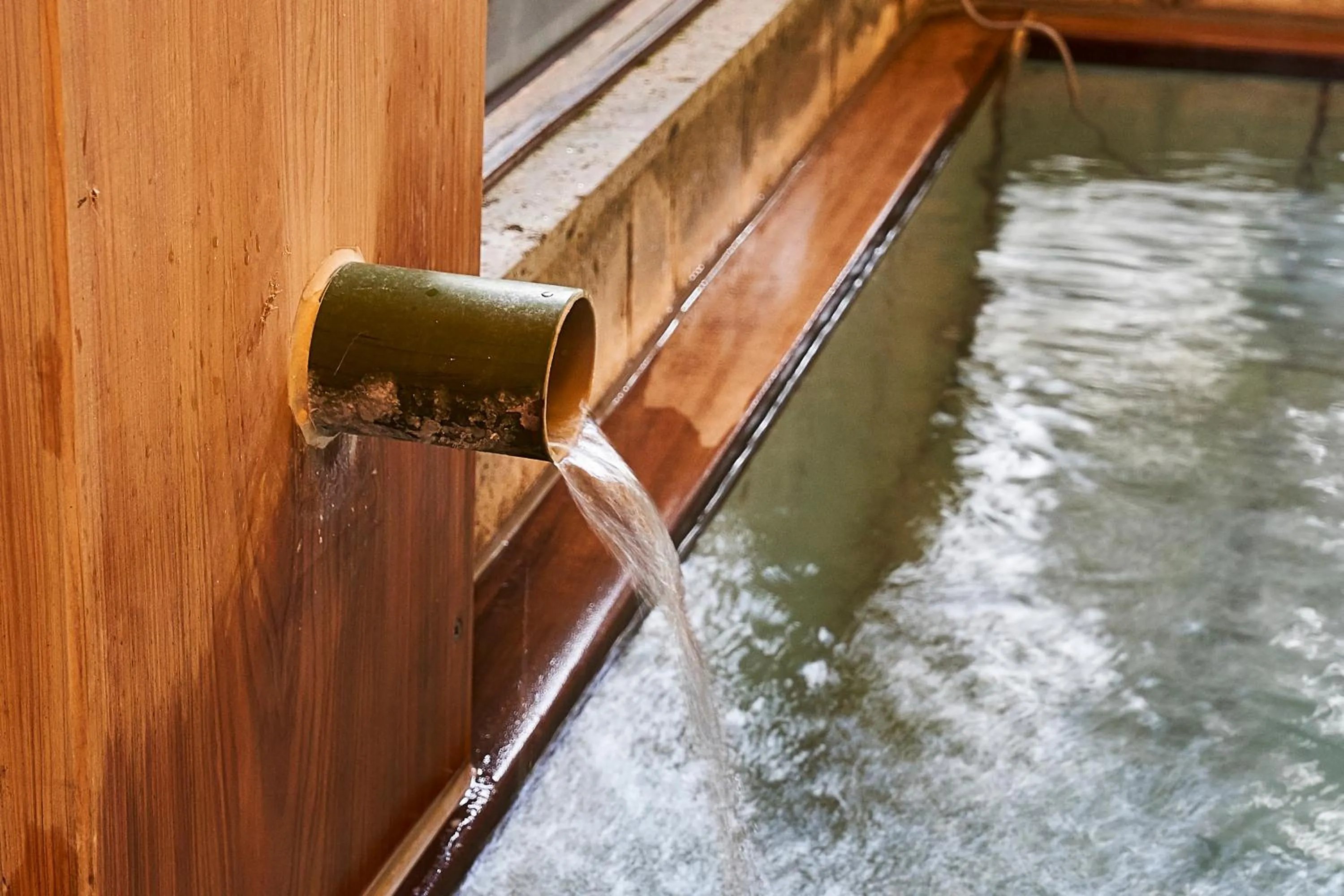 Hot Spring Bath in Shima-Onsen Toshimaya