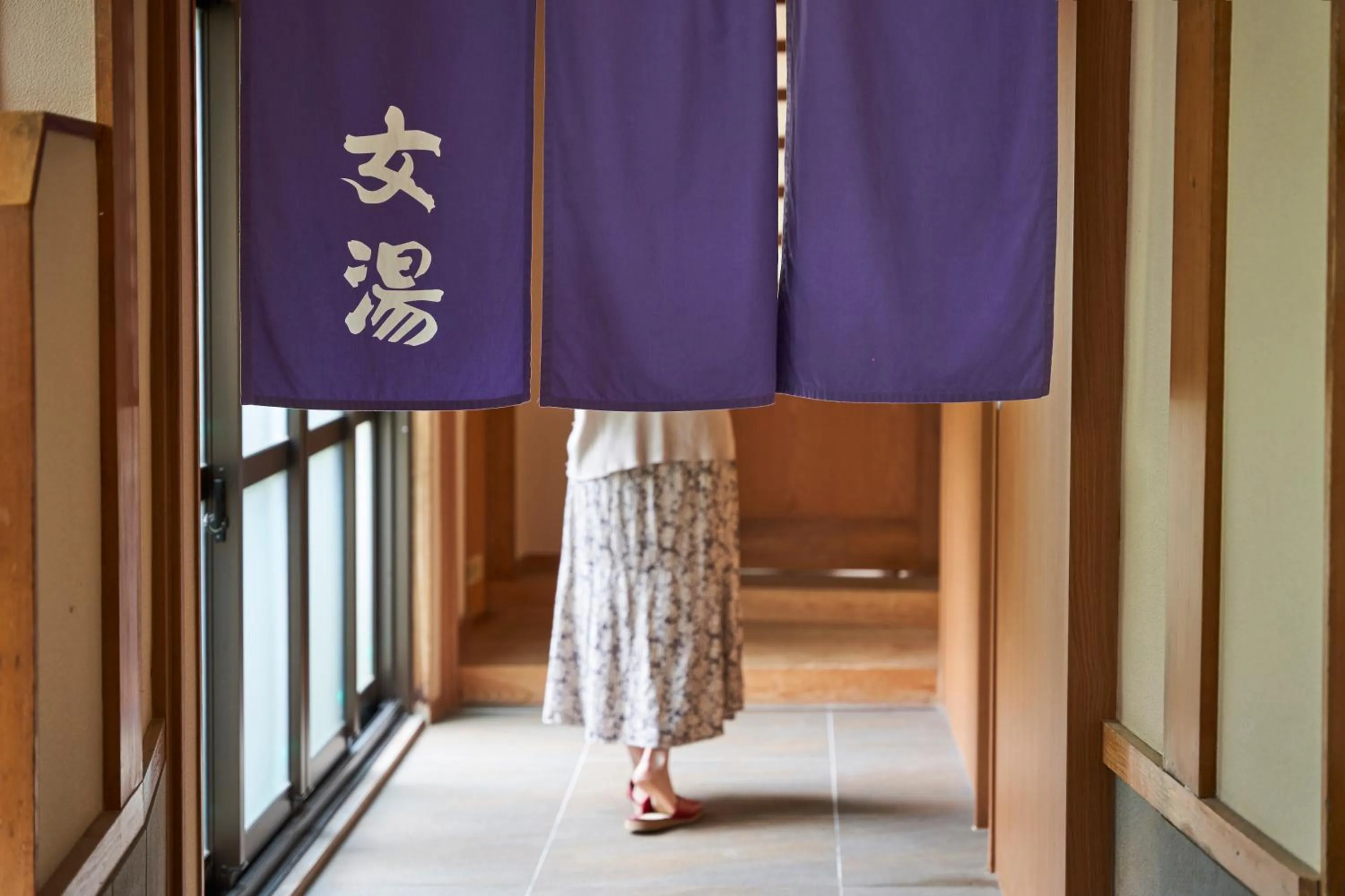 Hot Spring Bath in Shima-Onsen Toshimaya