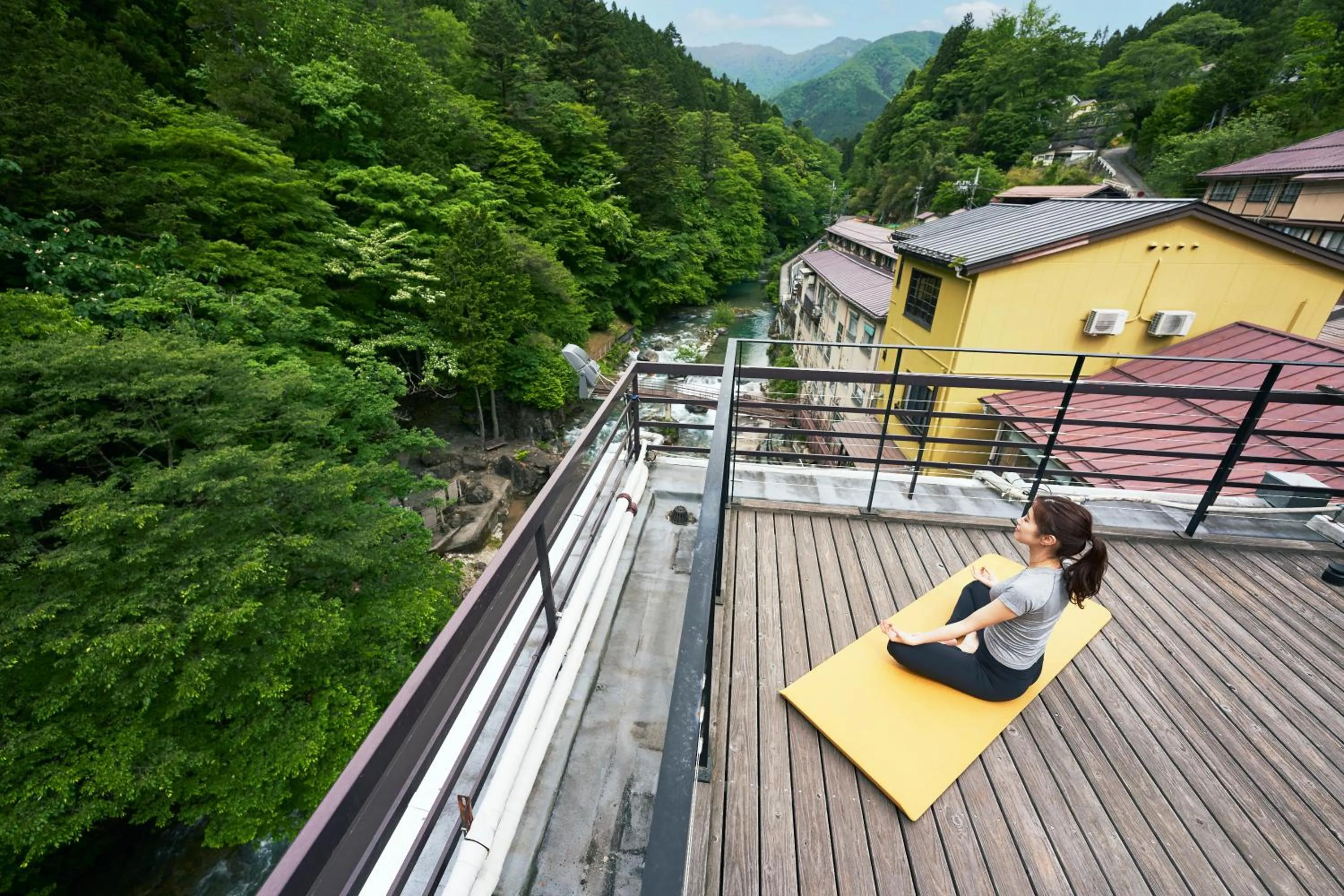 Balcony/Terrace in Shima-Onsen Toshimaya