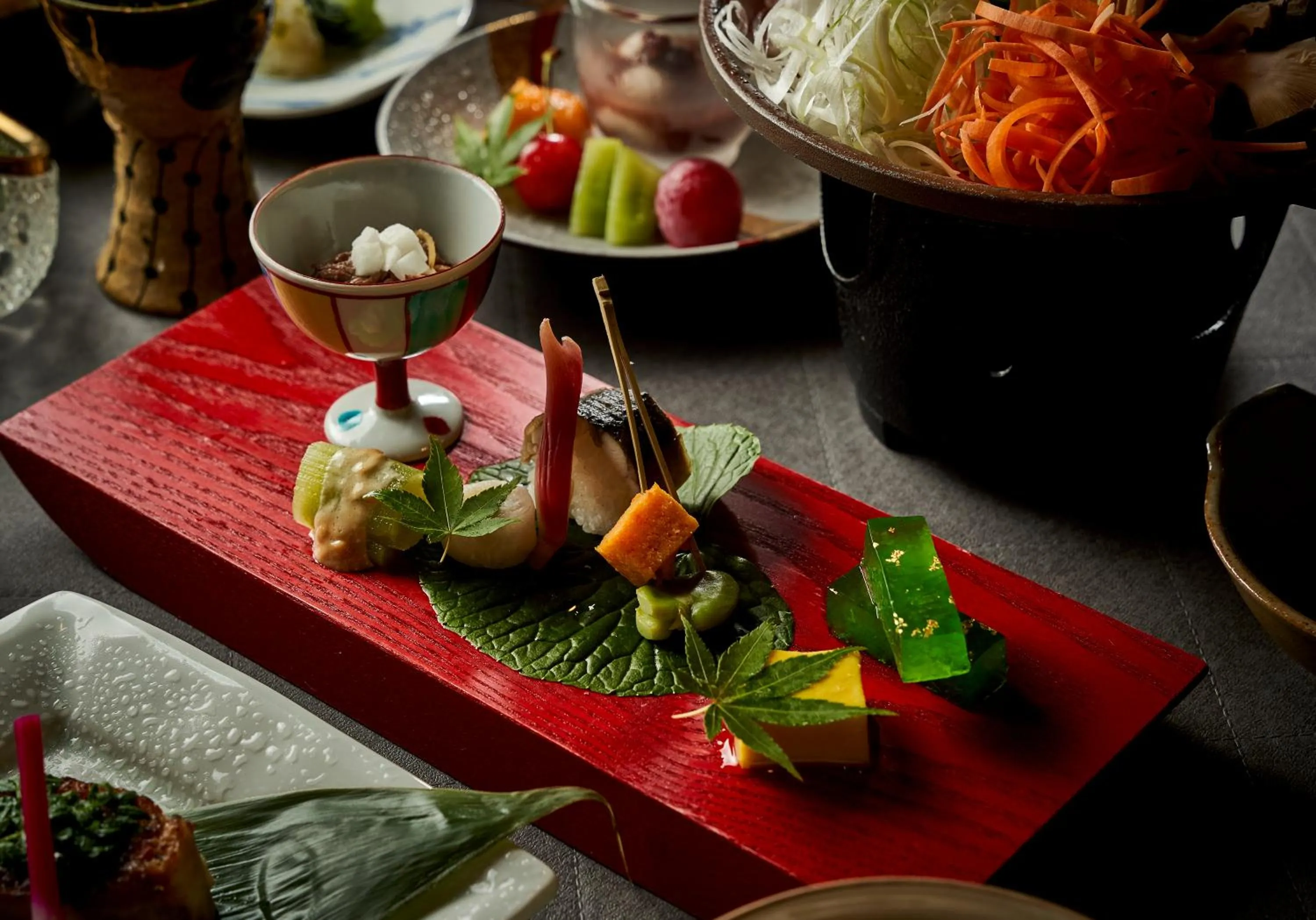 Dinner in Shima-Onsen Toshimaya