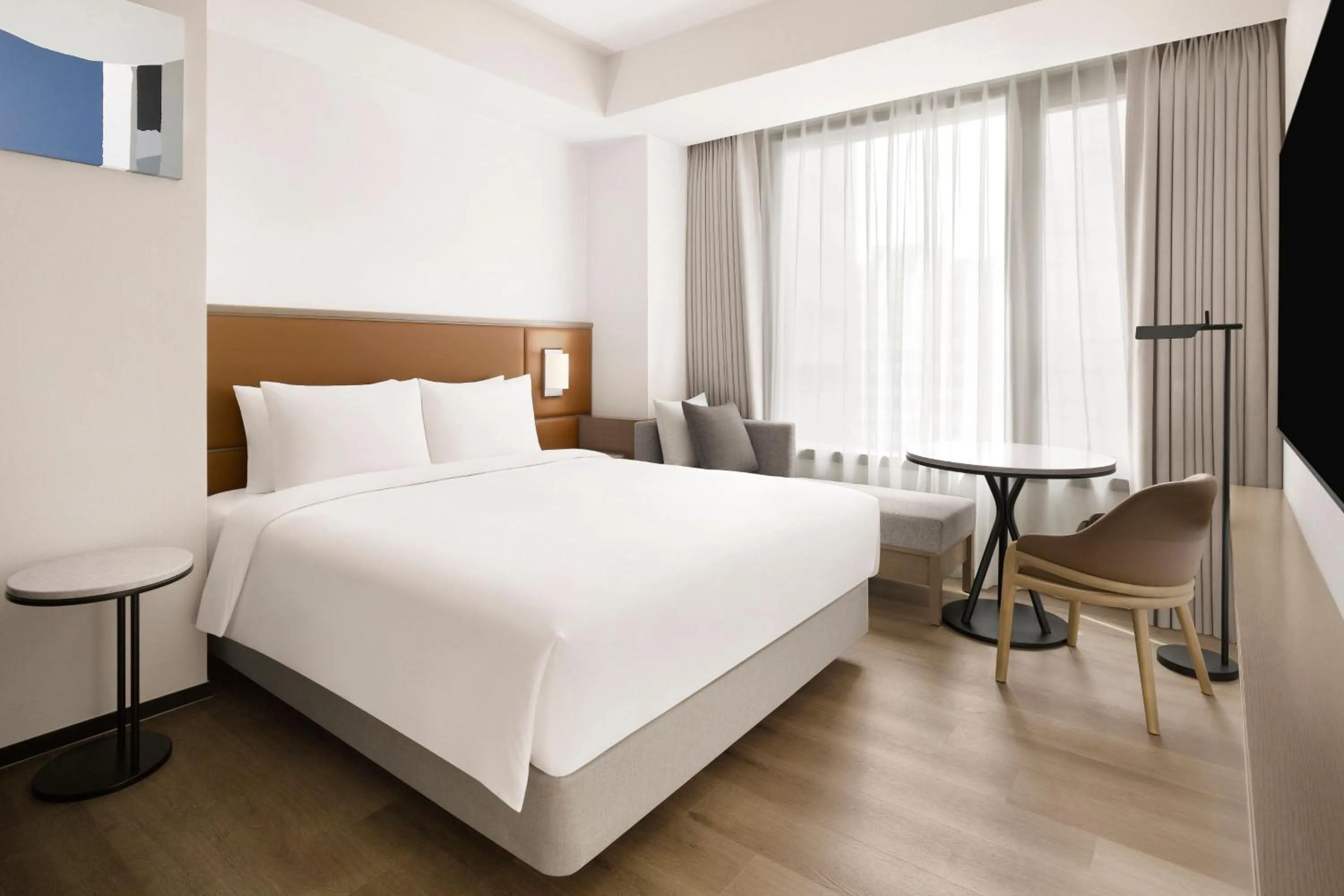 Queen Bed Room - High Floor in AC Hotel by Marriott Seoul Gangnam