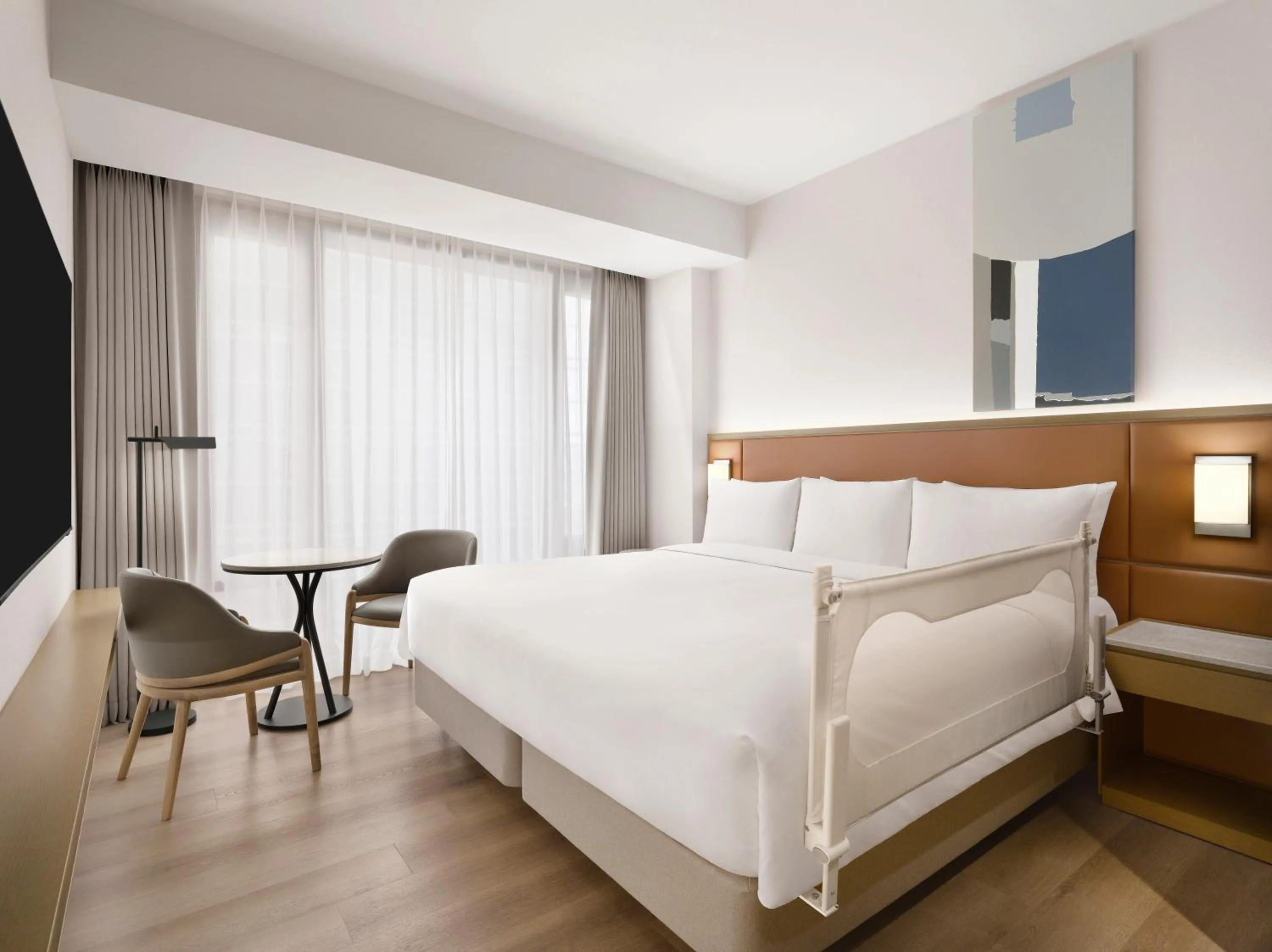 Bedroom, Bed in AC Hotel by Marriott Seoul Gangnam