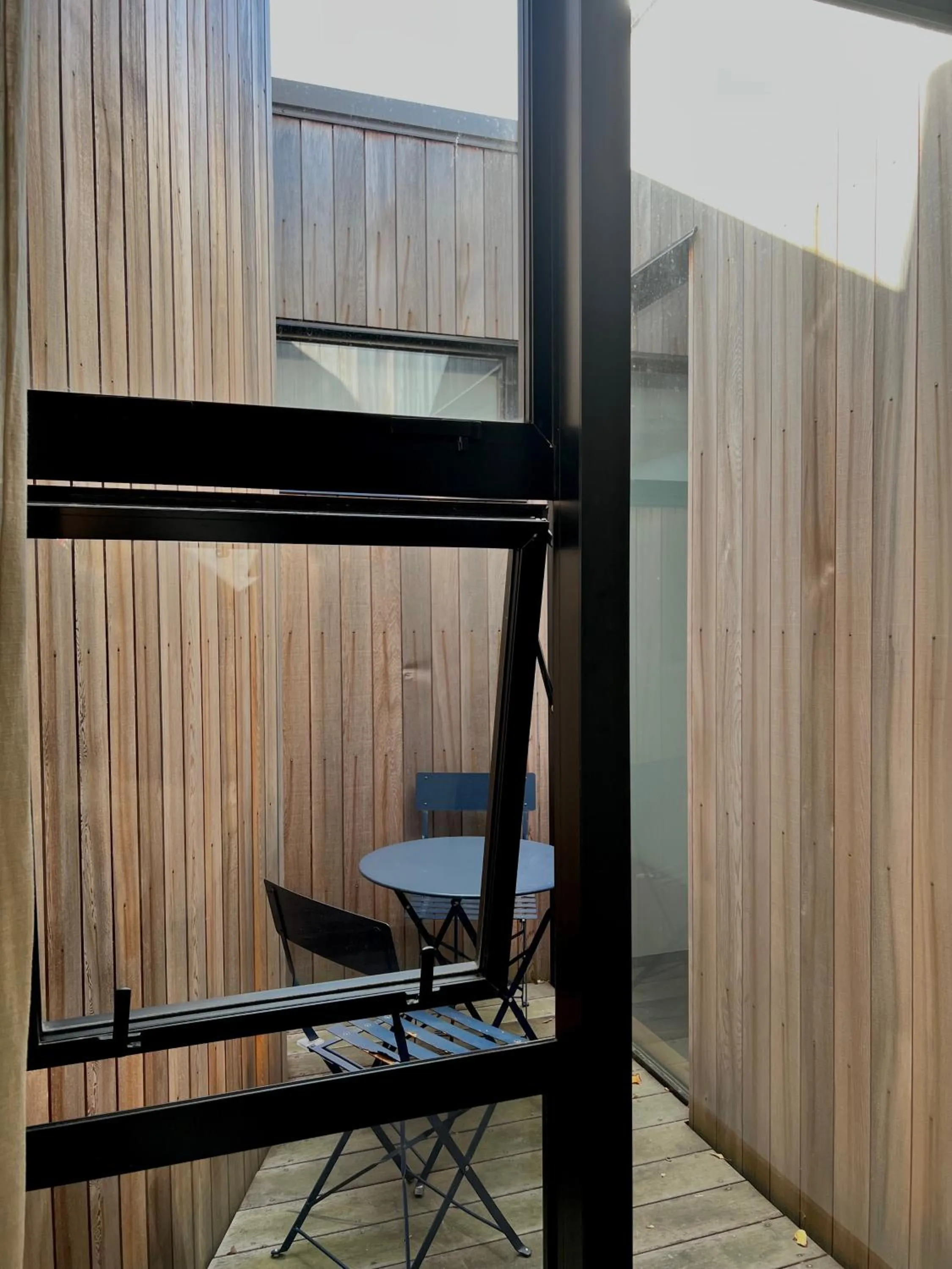 Patio in On Top Backpackers