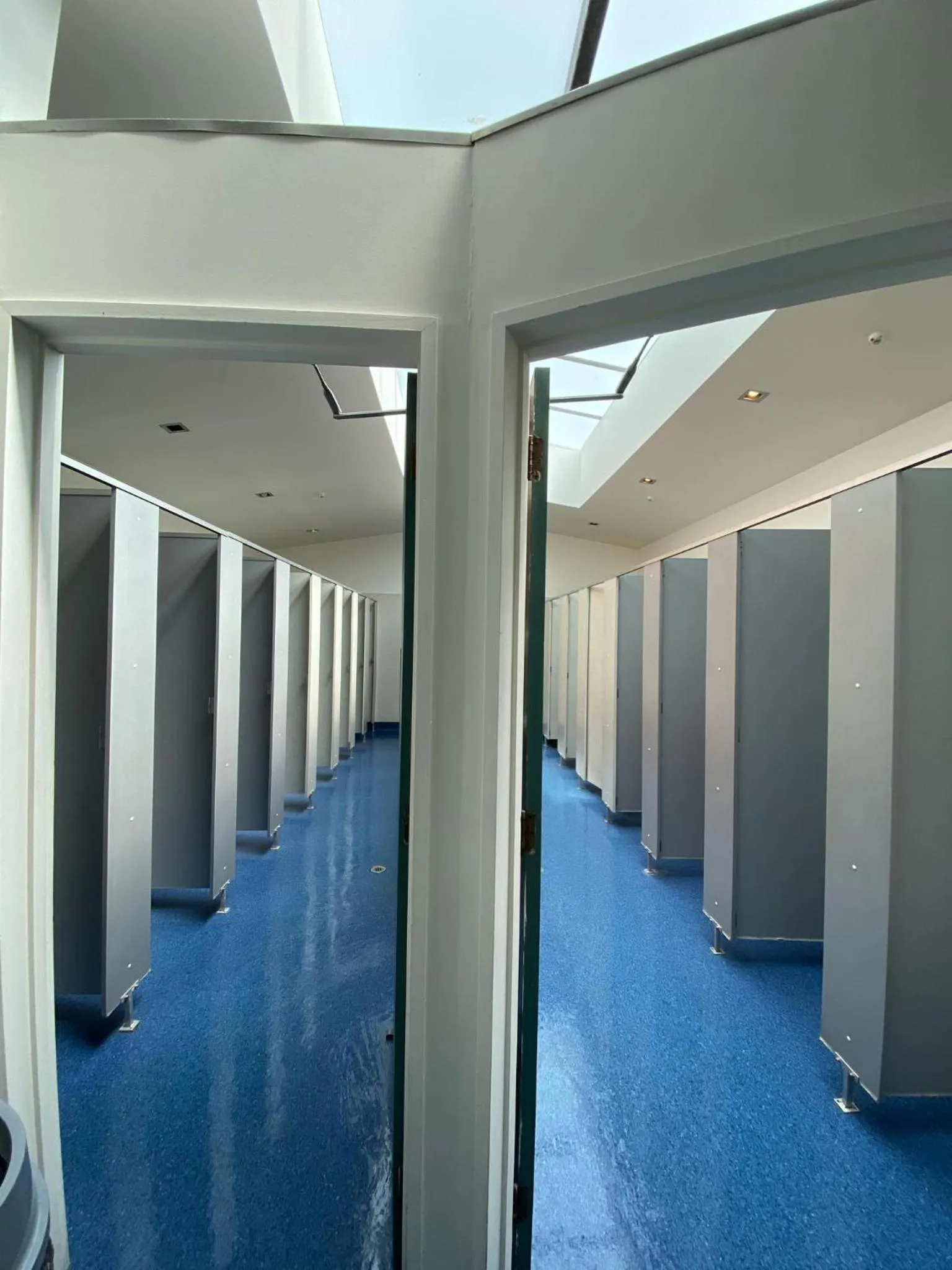 Shower in On Top Backpackers