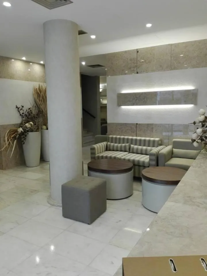 Lobby or reception in Hotel Do Centro