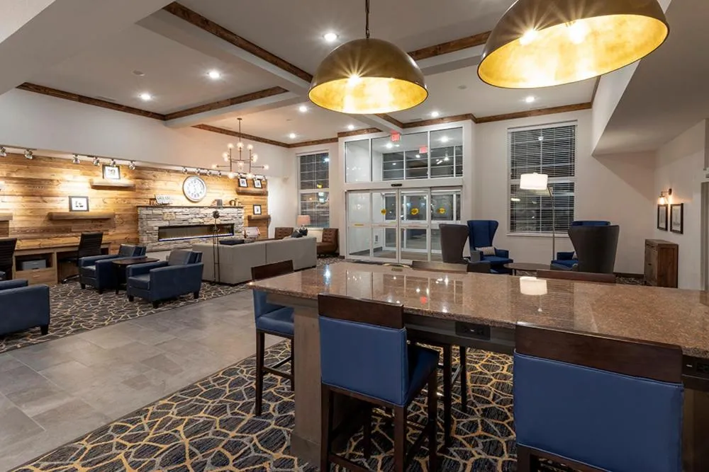 Seating area in Grandstay Hotel Milbank