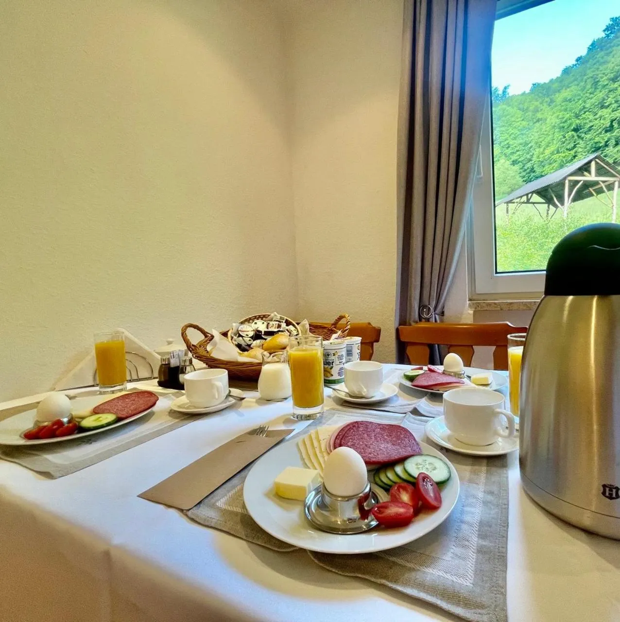 Breakfast in AM BERG Hotel