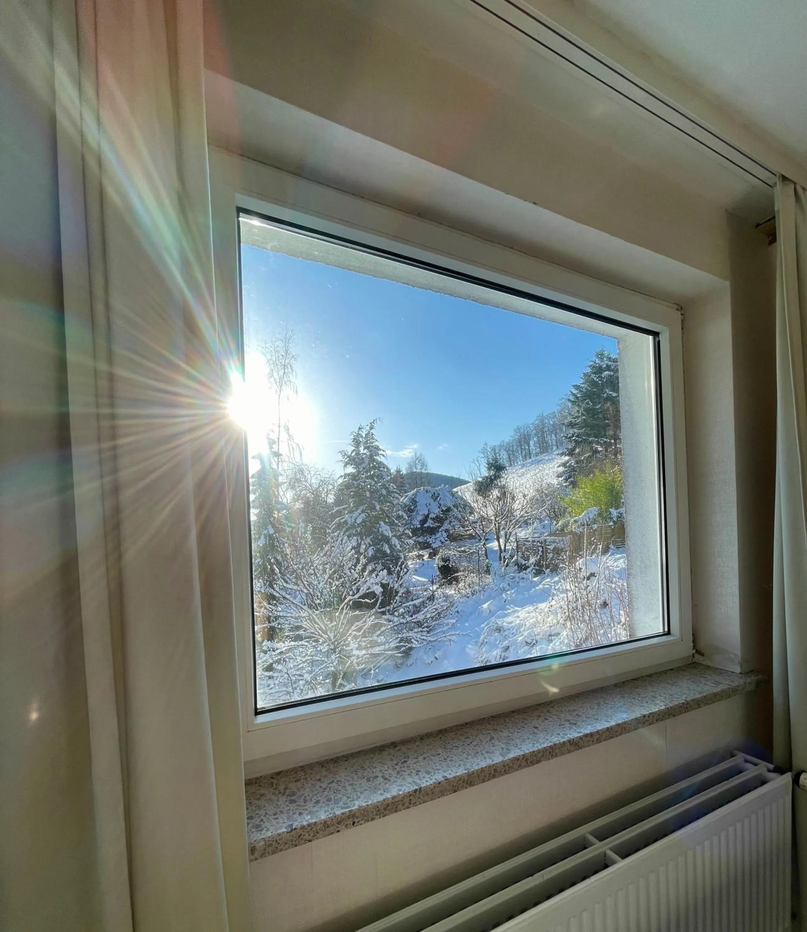 View (from property/room) in AM BERG Hotel