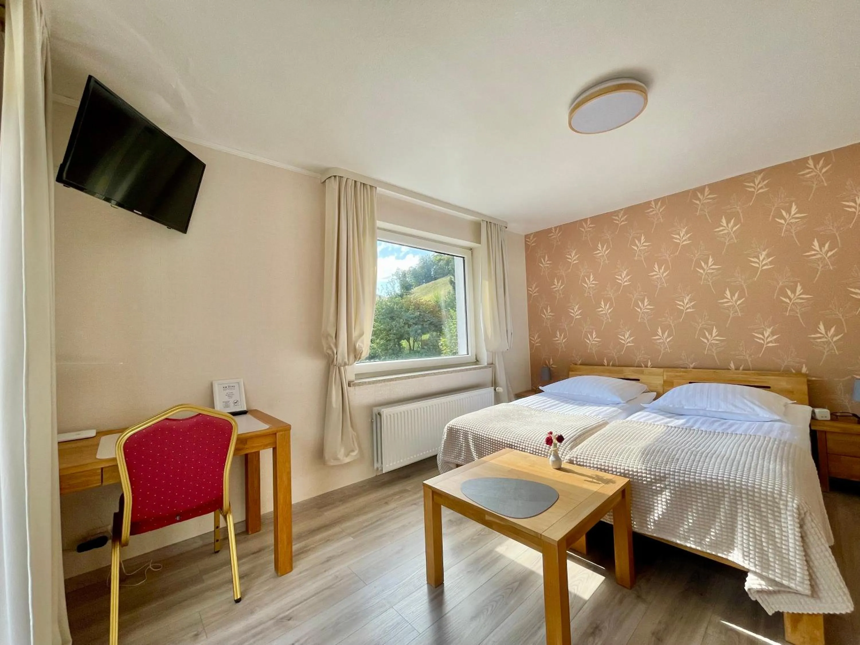 Photo of the whole room, Bed in AM BERG Hotel