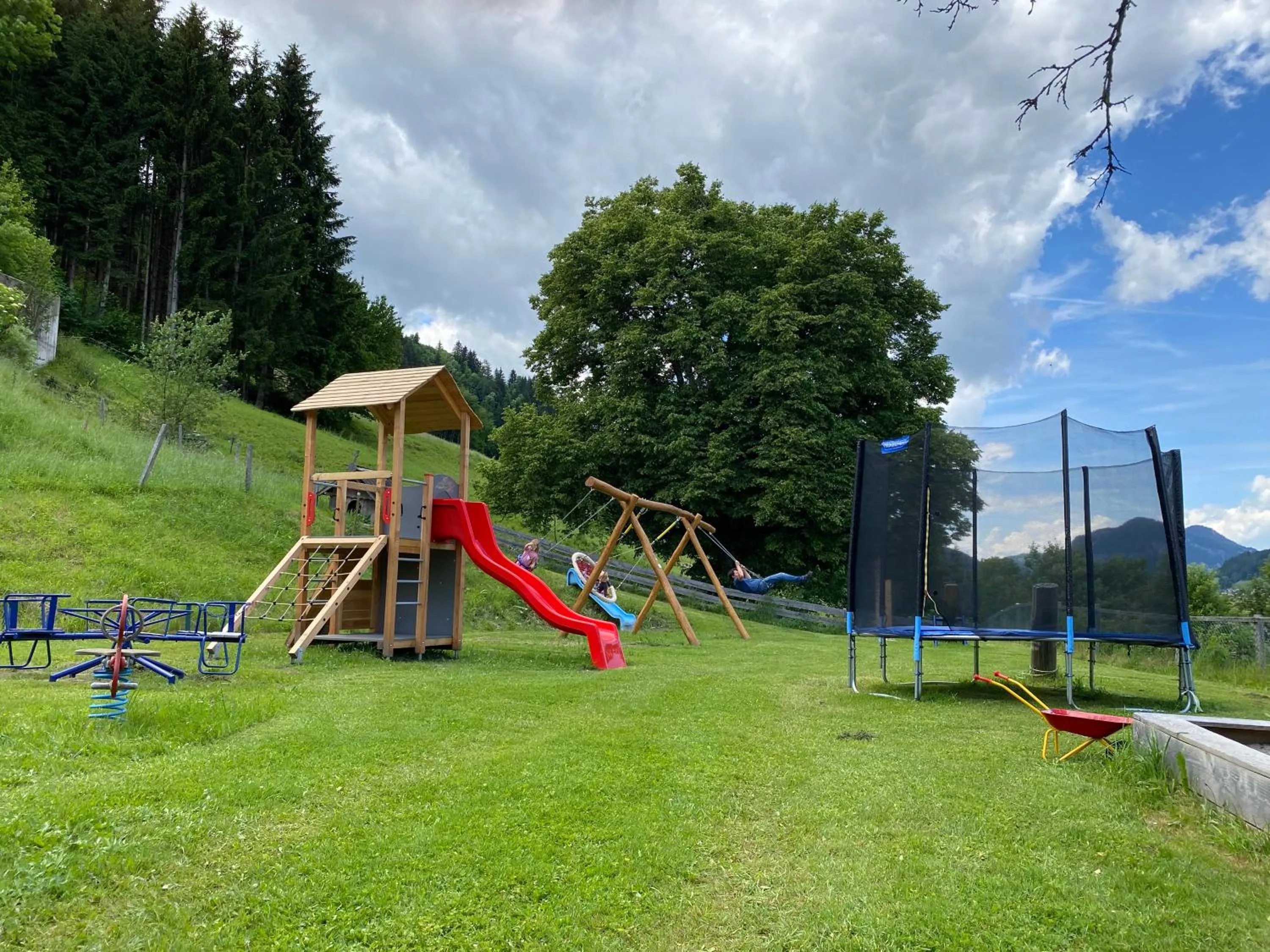 Children play ground in Hotel Starchlhof