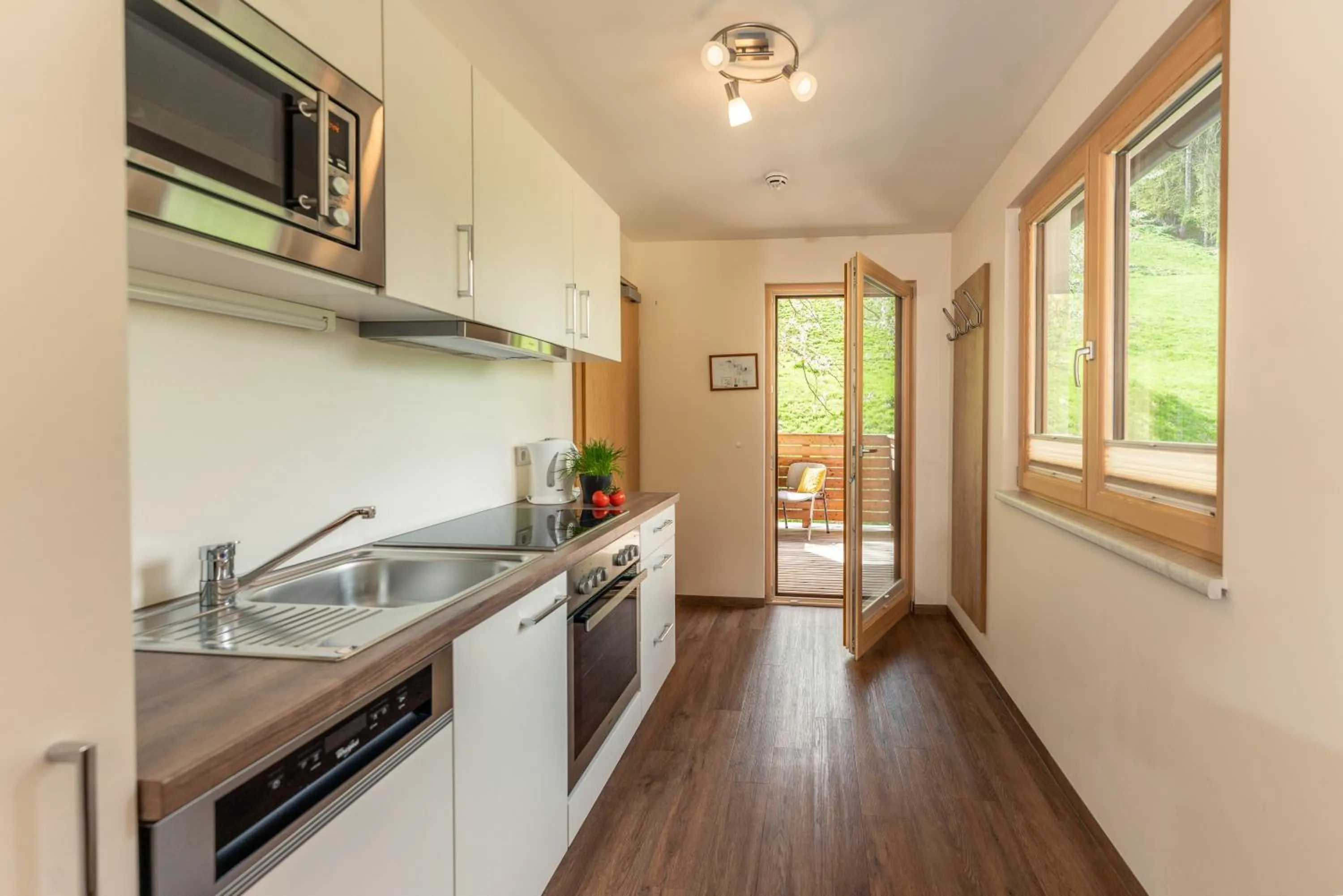 Kitchen or kitchenette in Hotel Starchlhof