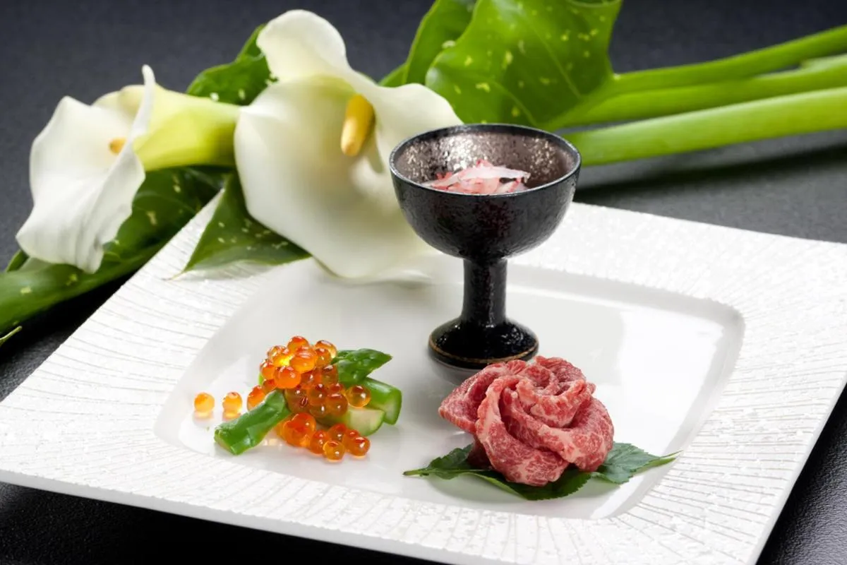 Food close-up in Sawaemon