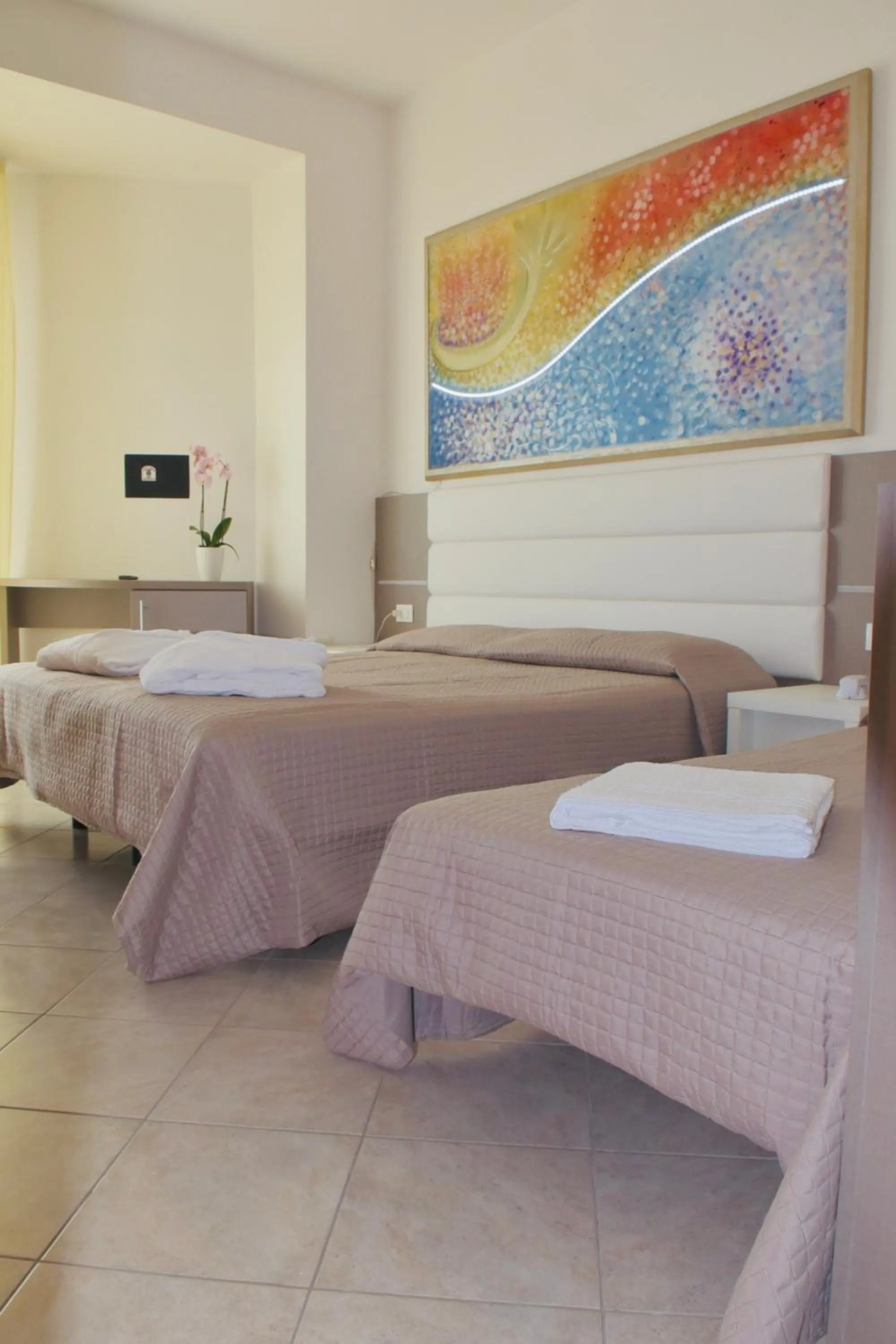 Bed in Hotel Astoria