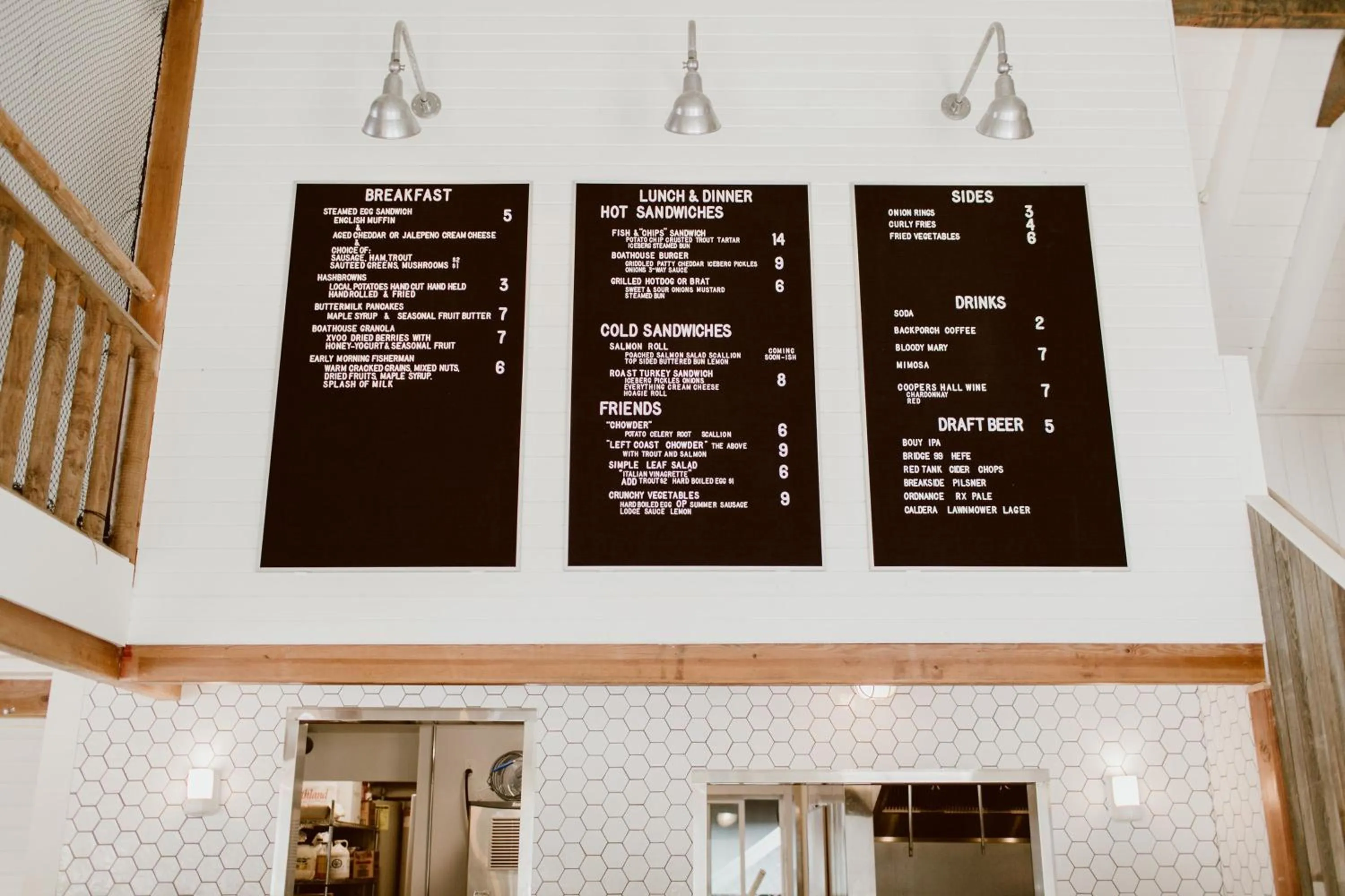 Food in The Suttle Lodge & Boathouse