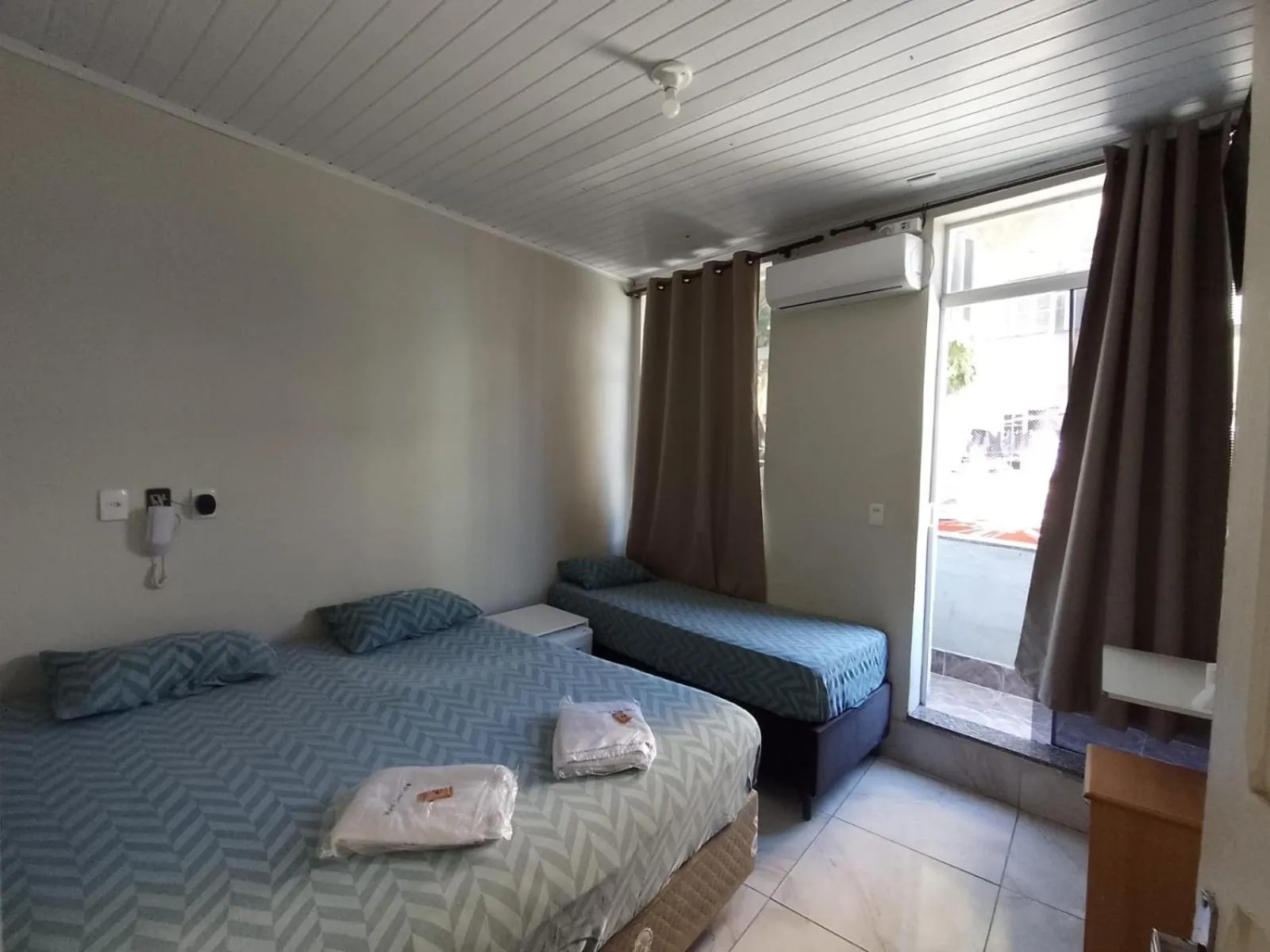 Bed in Hotel Anacleto