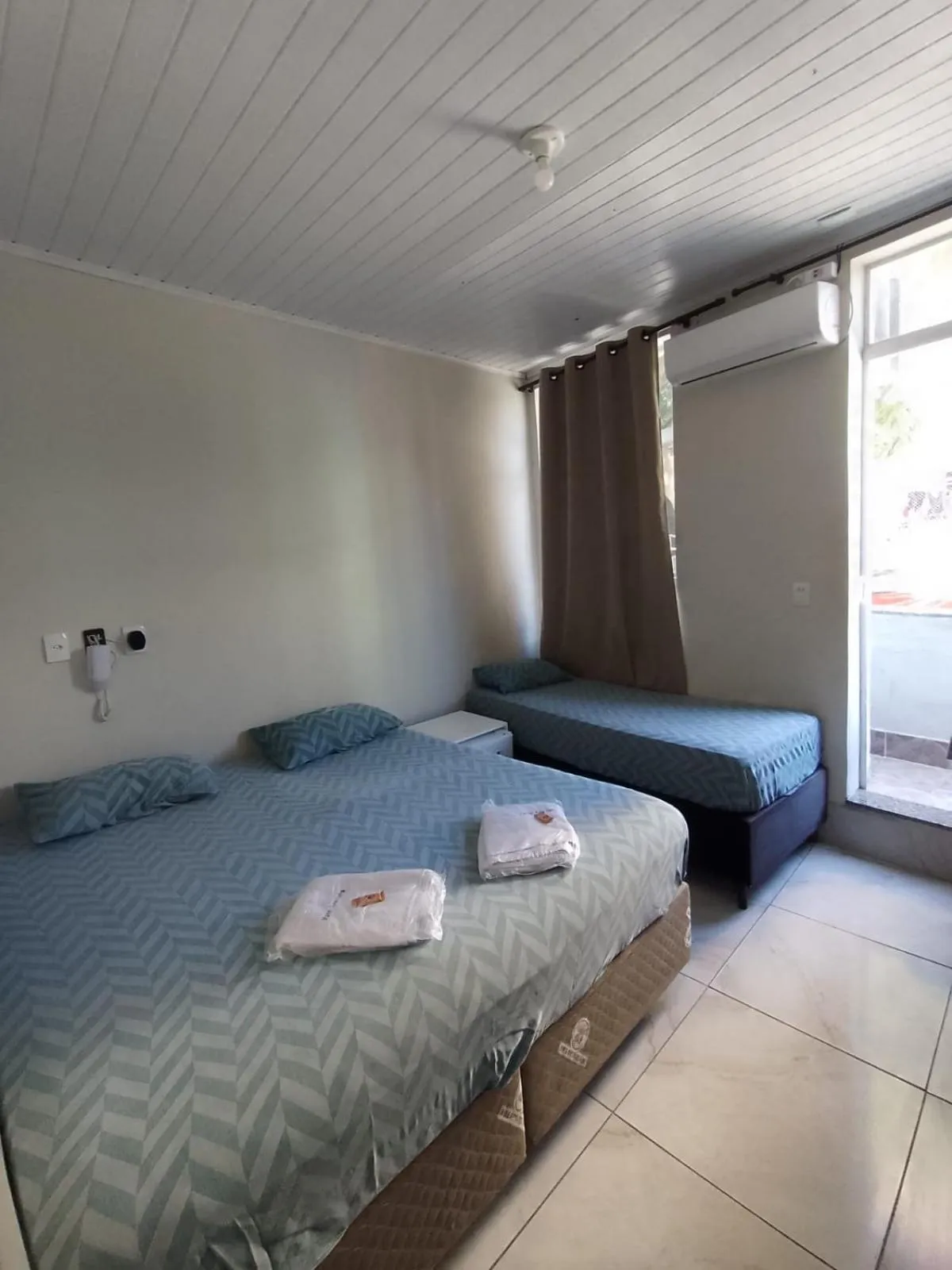 Bed in Hotel Anacleto