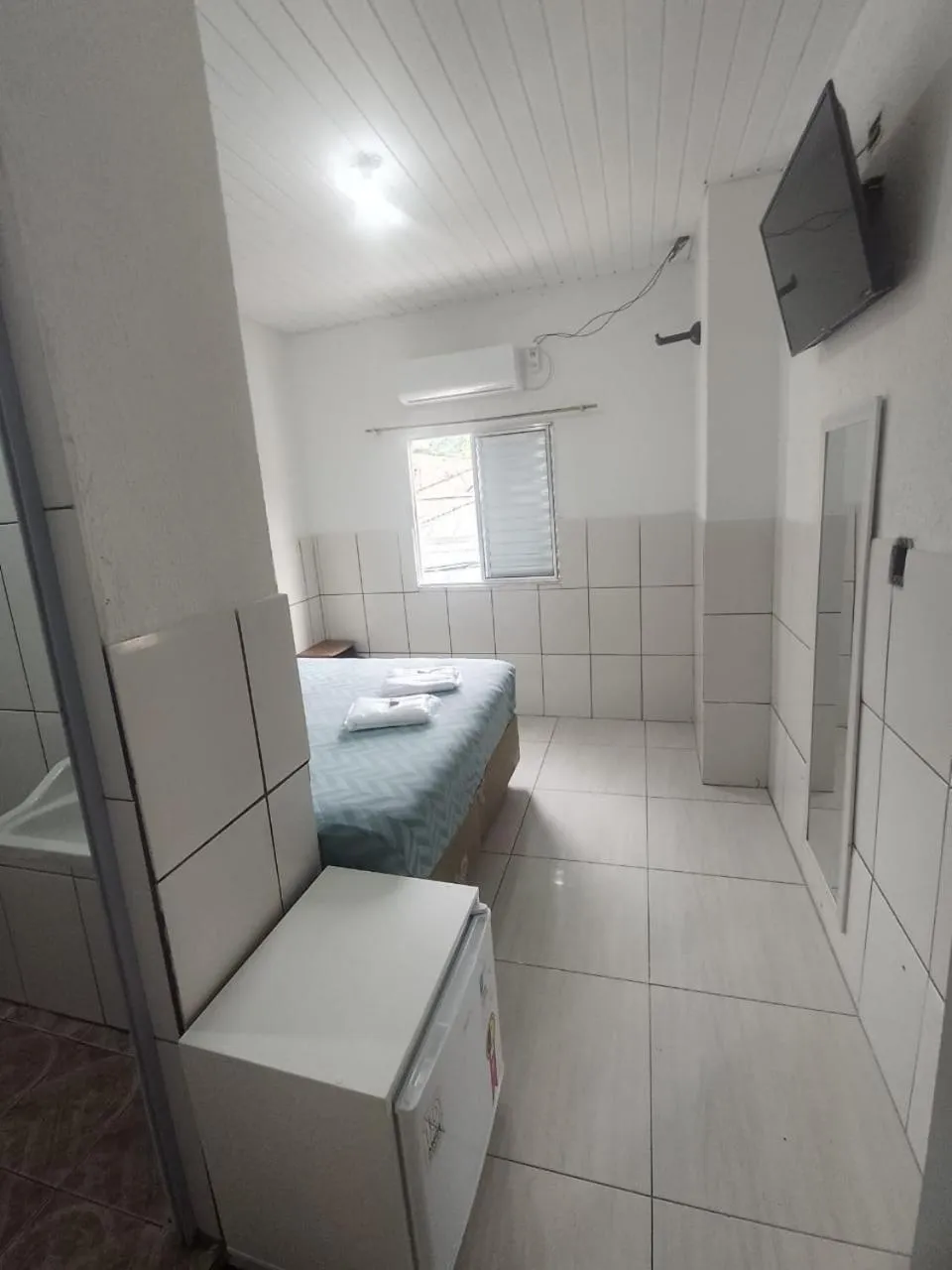 Bed in Hotel Anacleto