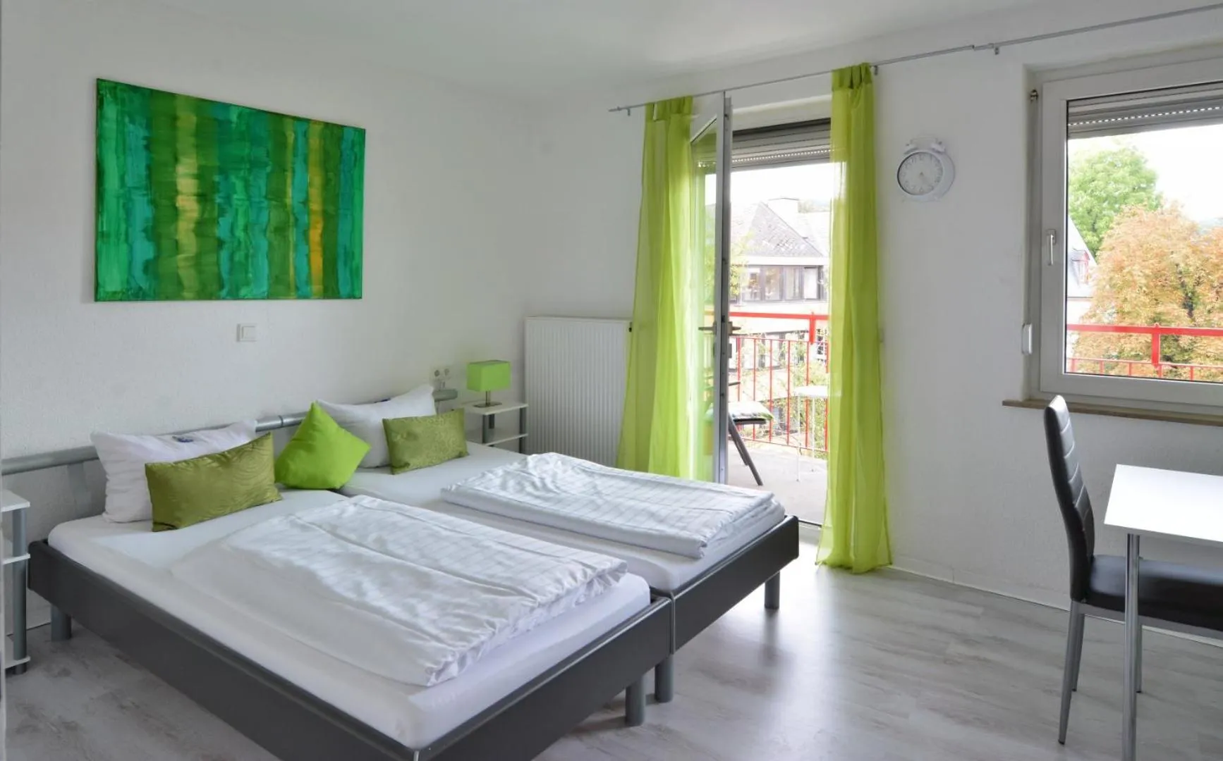 Bed in Ricks City Hotel