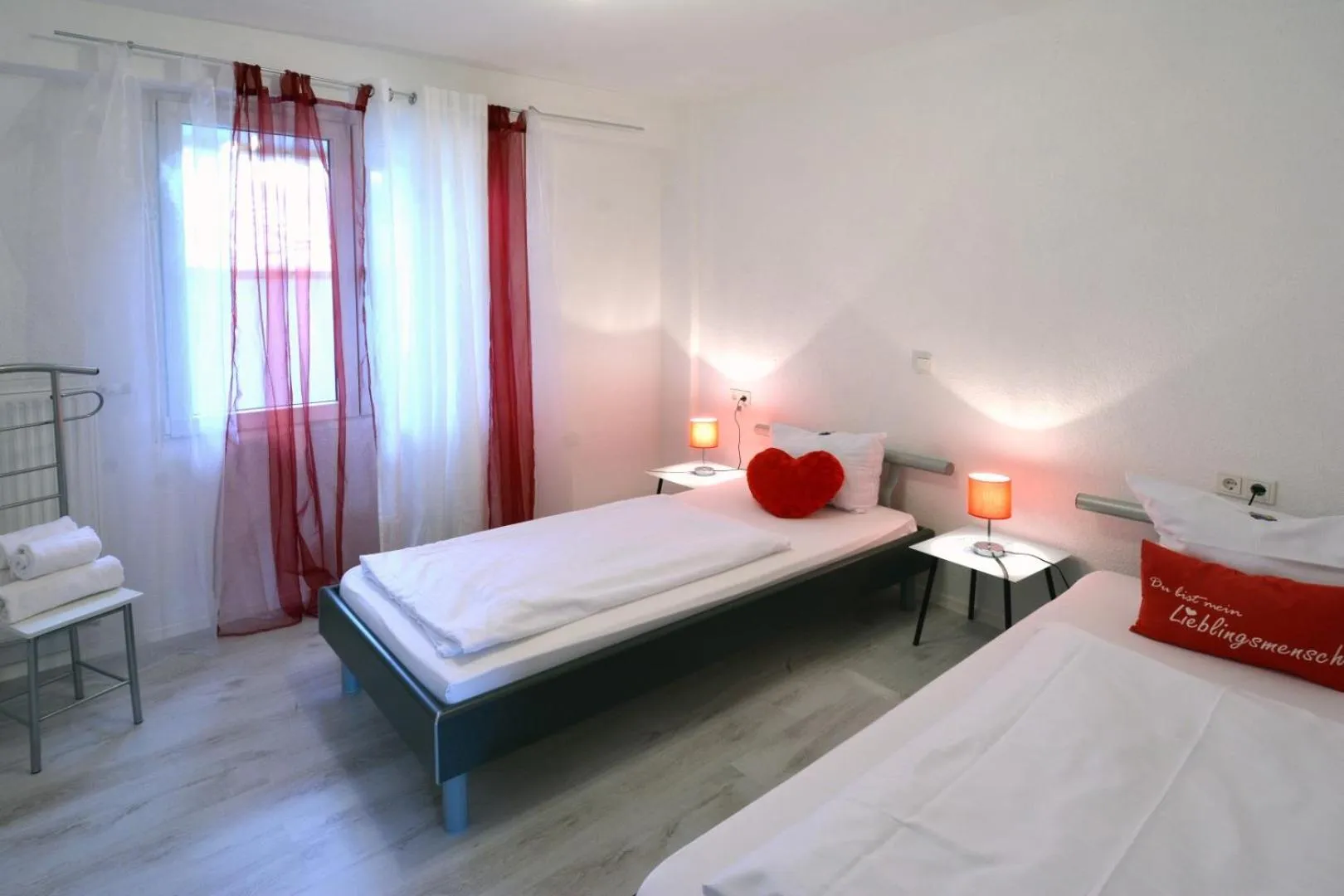 Bed in Ricks City Hotel