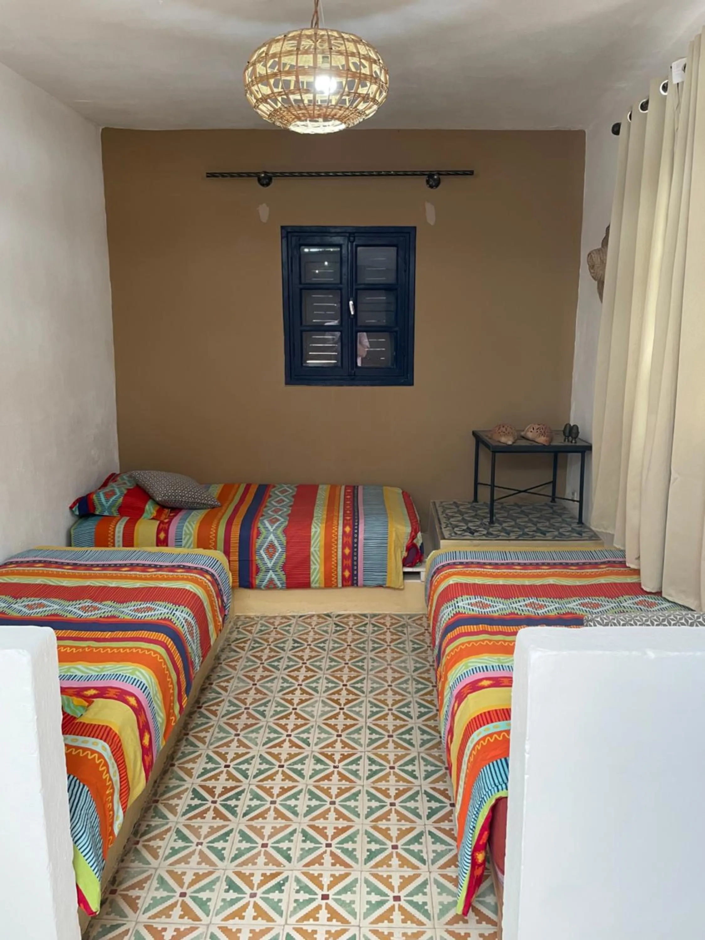 Bed in Riad Sidi Magdoul