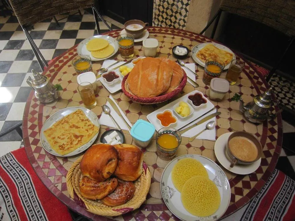 Food and drinks in Riad Sidi Magdoul