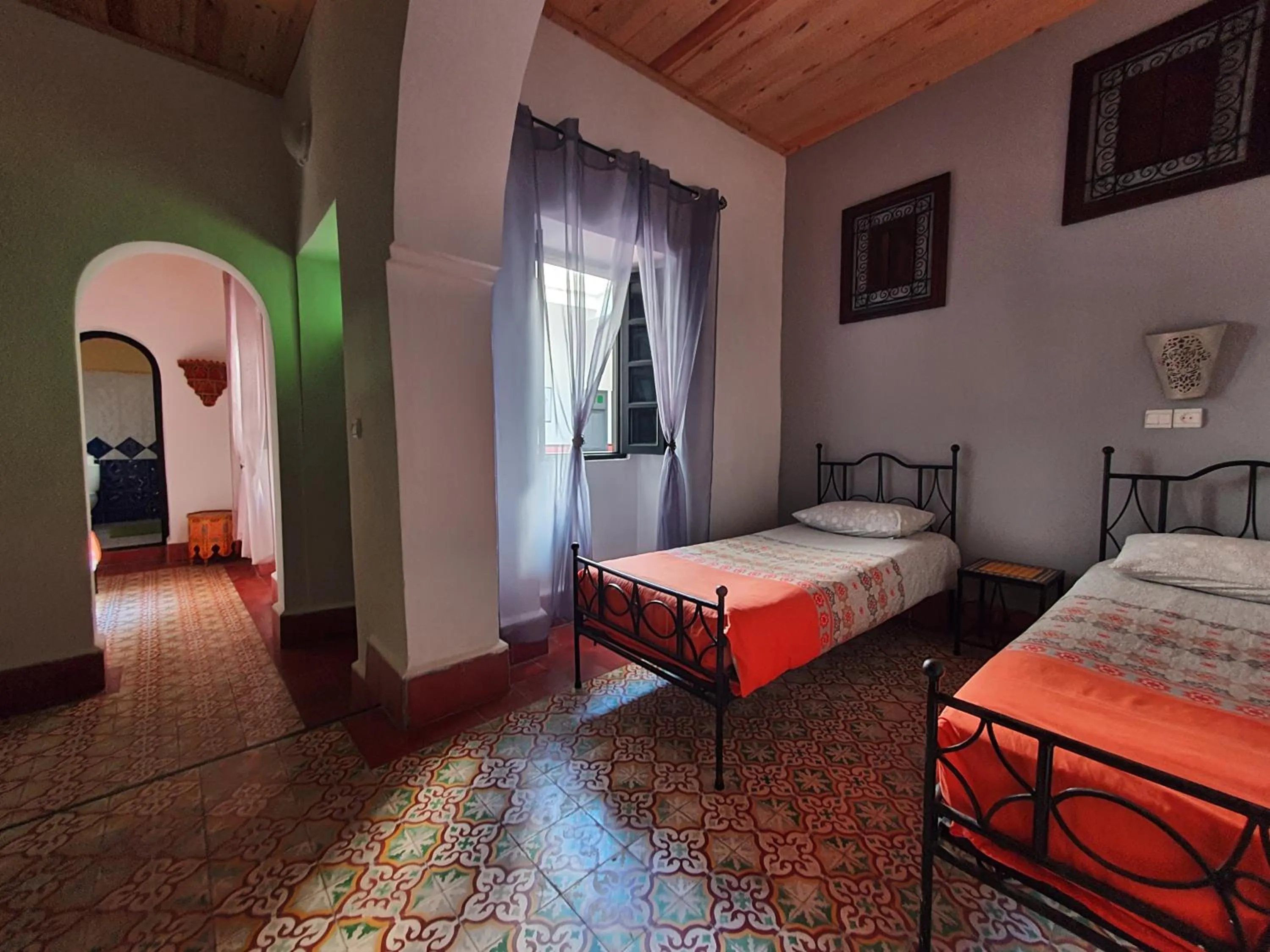 Photo of the whole room, Bed in Riad Sidi Magdoul