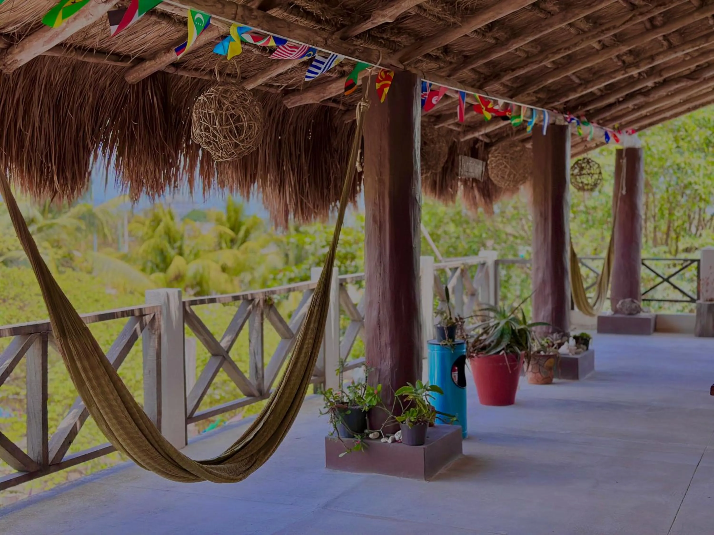 Balcony/Terrace in Hotel Jaiba Mahahual - Adults Only