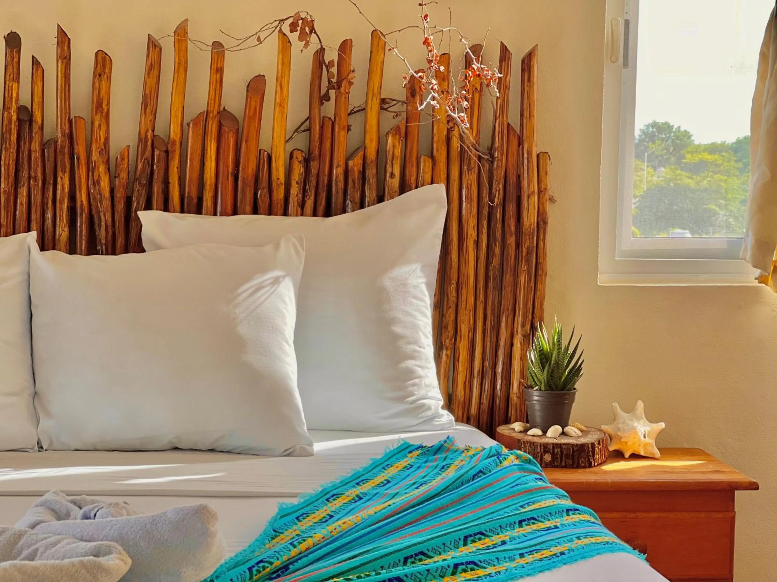 Bed in Hotel Jaiba Mahahual - Adults Only